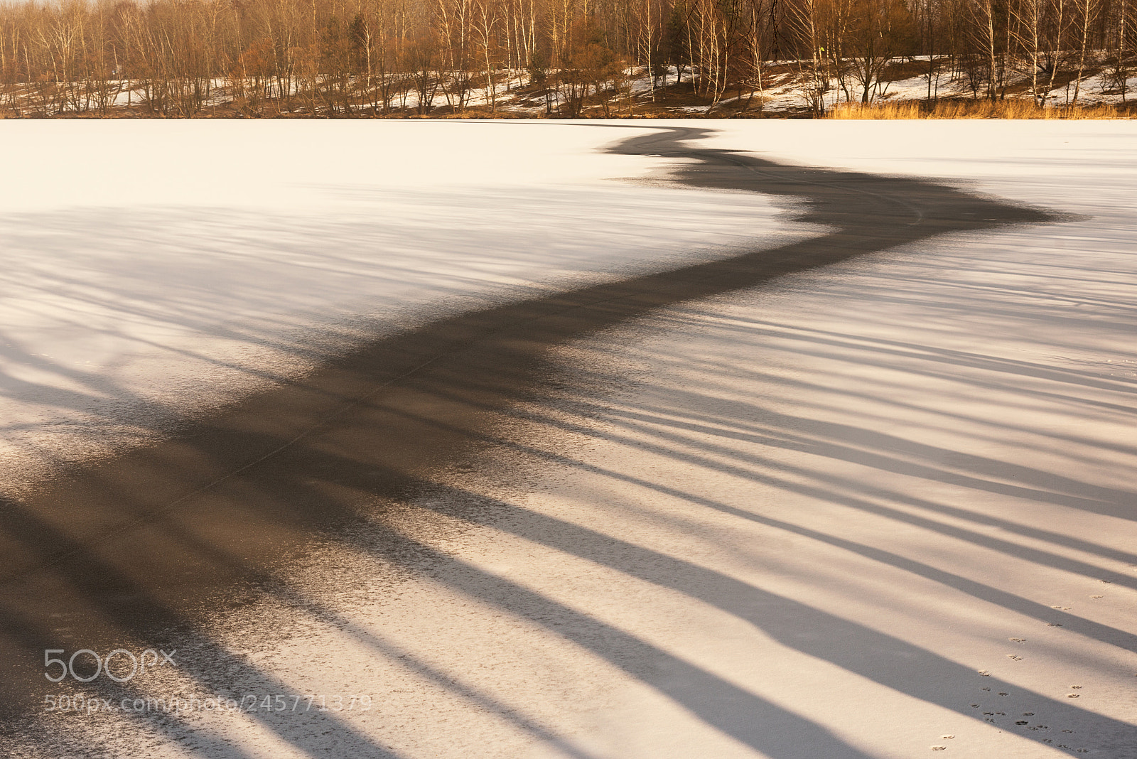 Nikon D610 sample photo. An ice trail photography