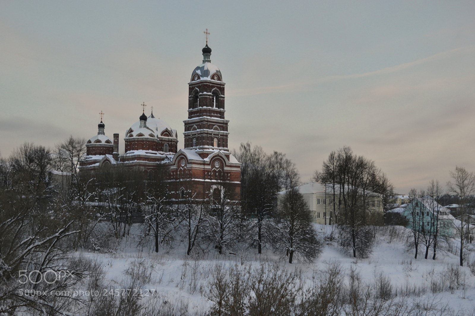 Nikon D3200 sample photo. Winter temple photography