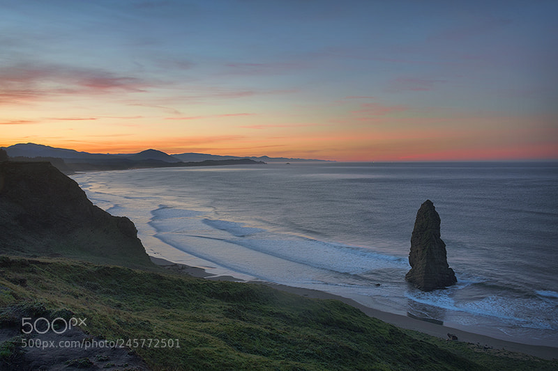 Nikon D7500 sample photo. Cape blanco sunrise photography