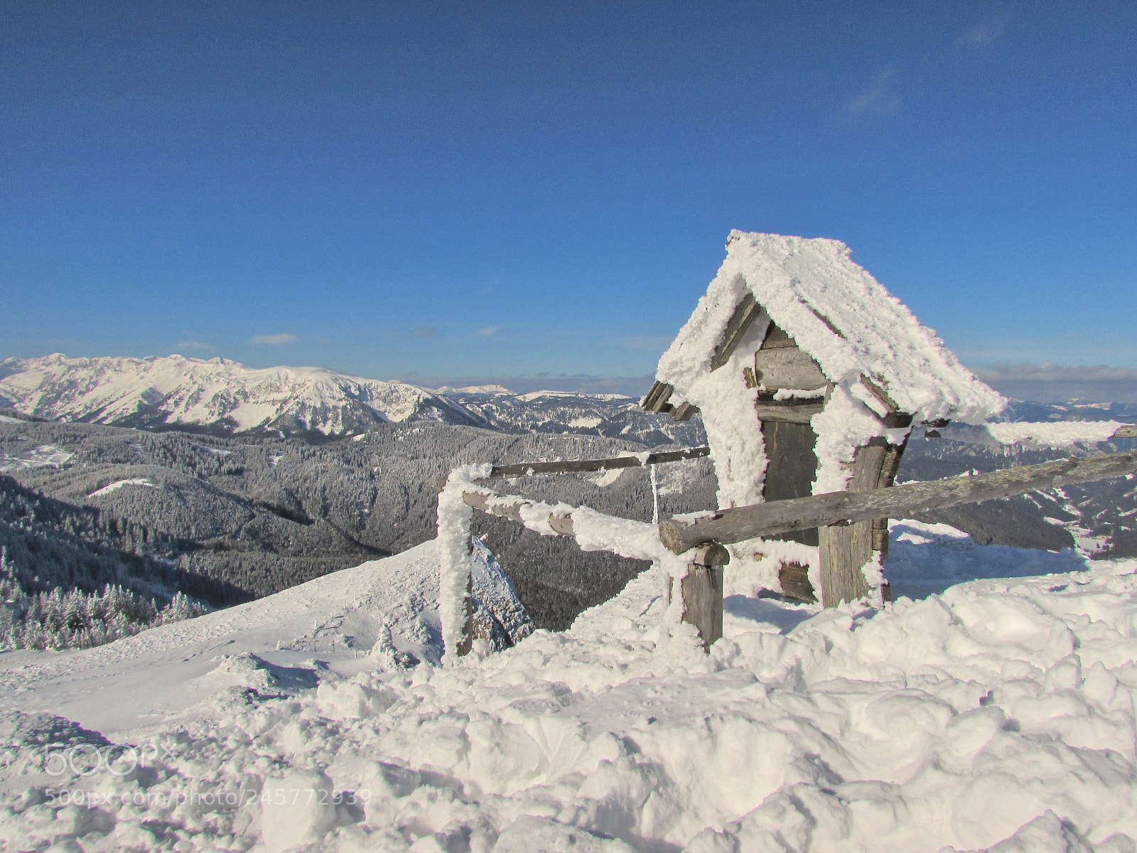 Canon PowerShot SX510 HS sample photo. Summit cross photography
