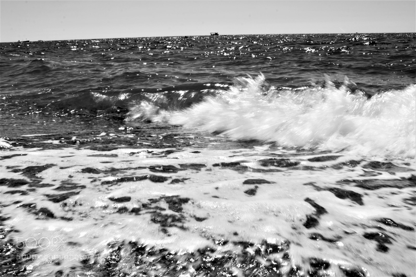 Canon EOS 60D sample photo. Wave on fire photography