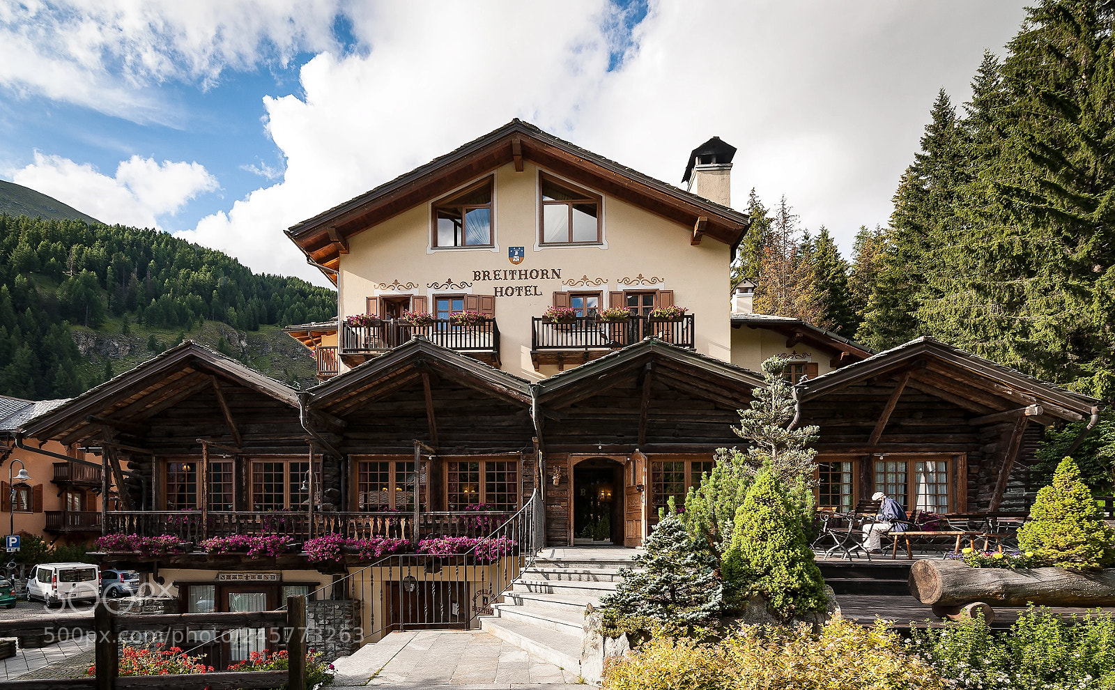 Nikon D700 sample photo. Breithorn hotel photography