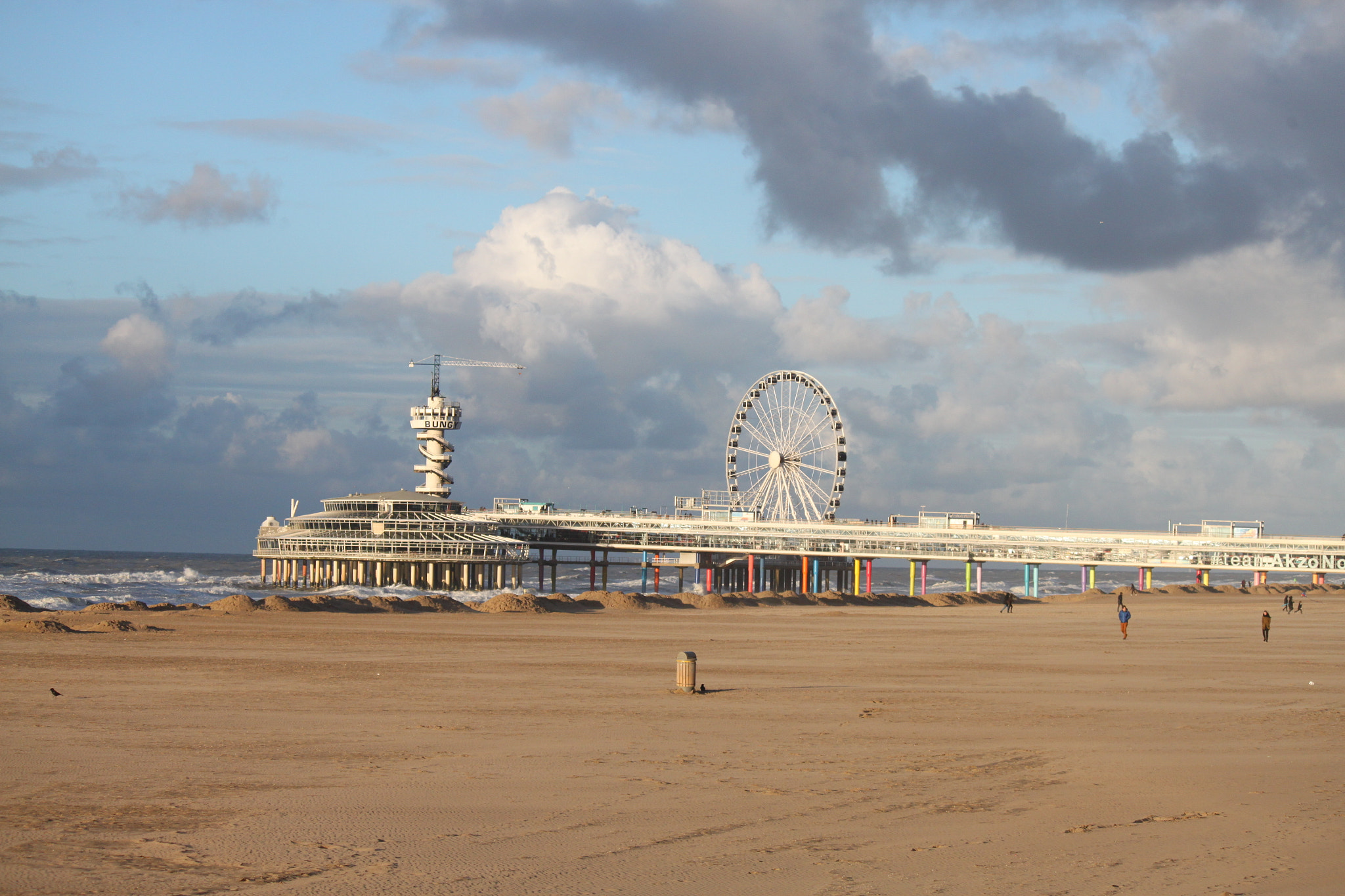 Canon EF-S 55-250mm F4-5.6 IS sample photo. Boulevard scheveningen photography