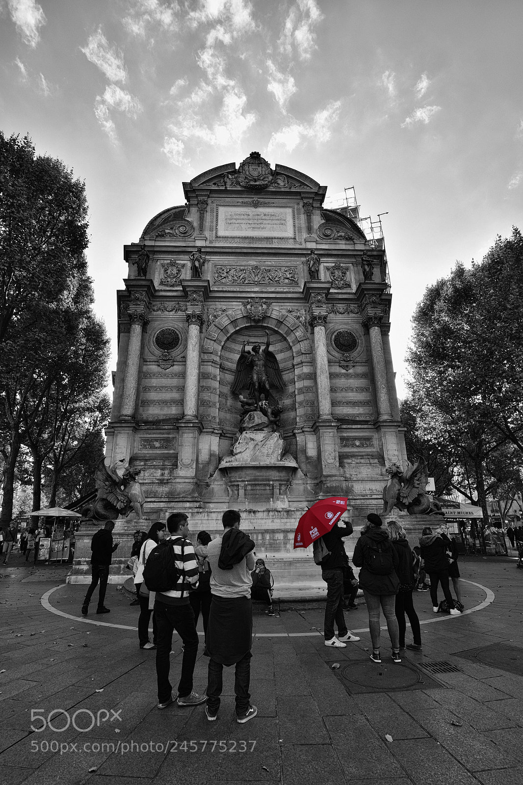 Nikon D5500 sample photo. Fontaine saint michel photography