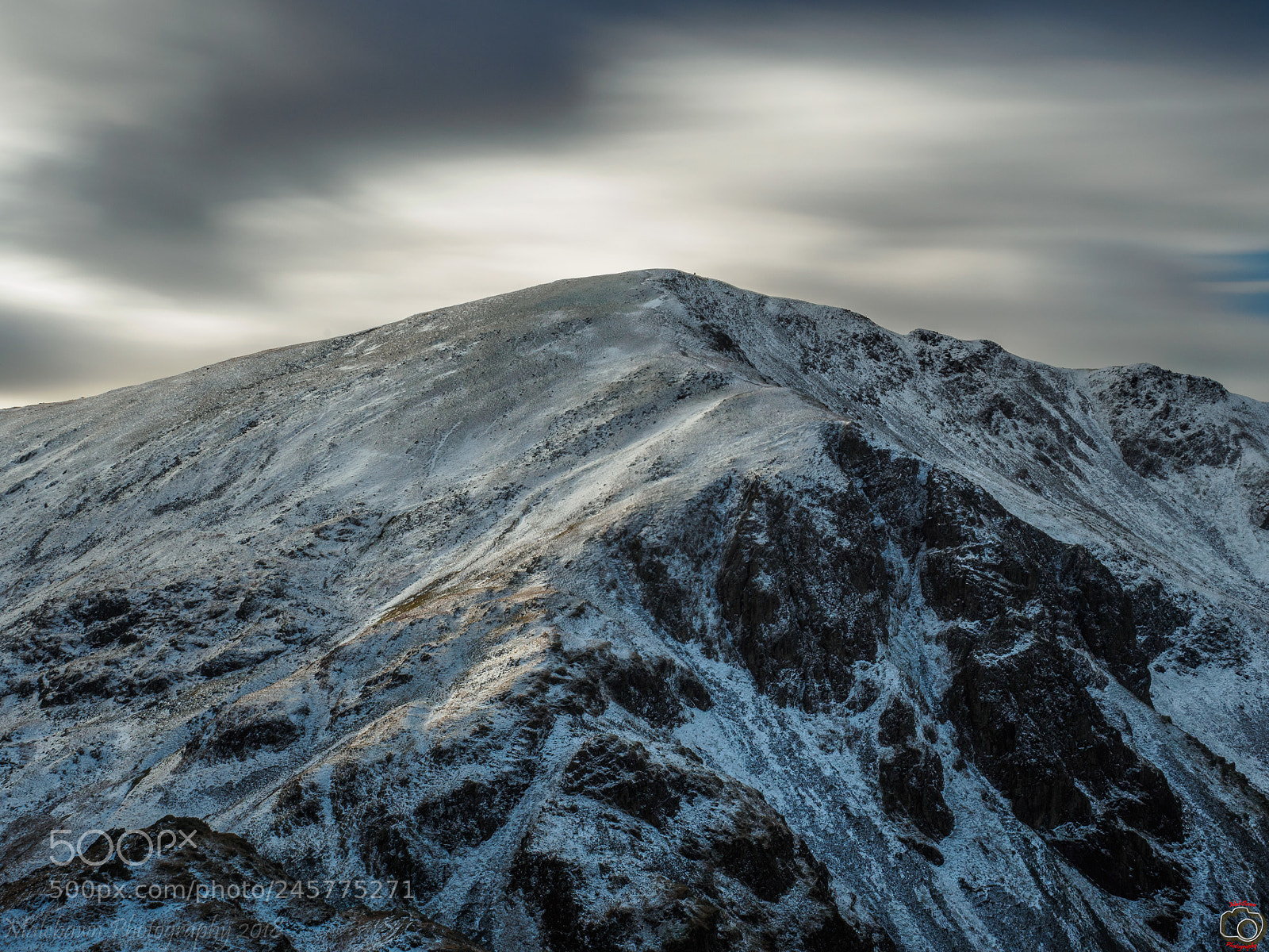 Olympus OM-D E-M5 II sample photo. Winter mountain photography