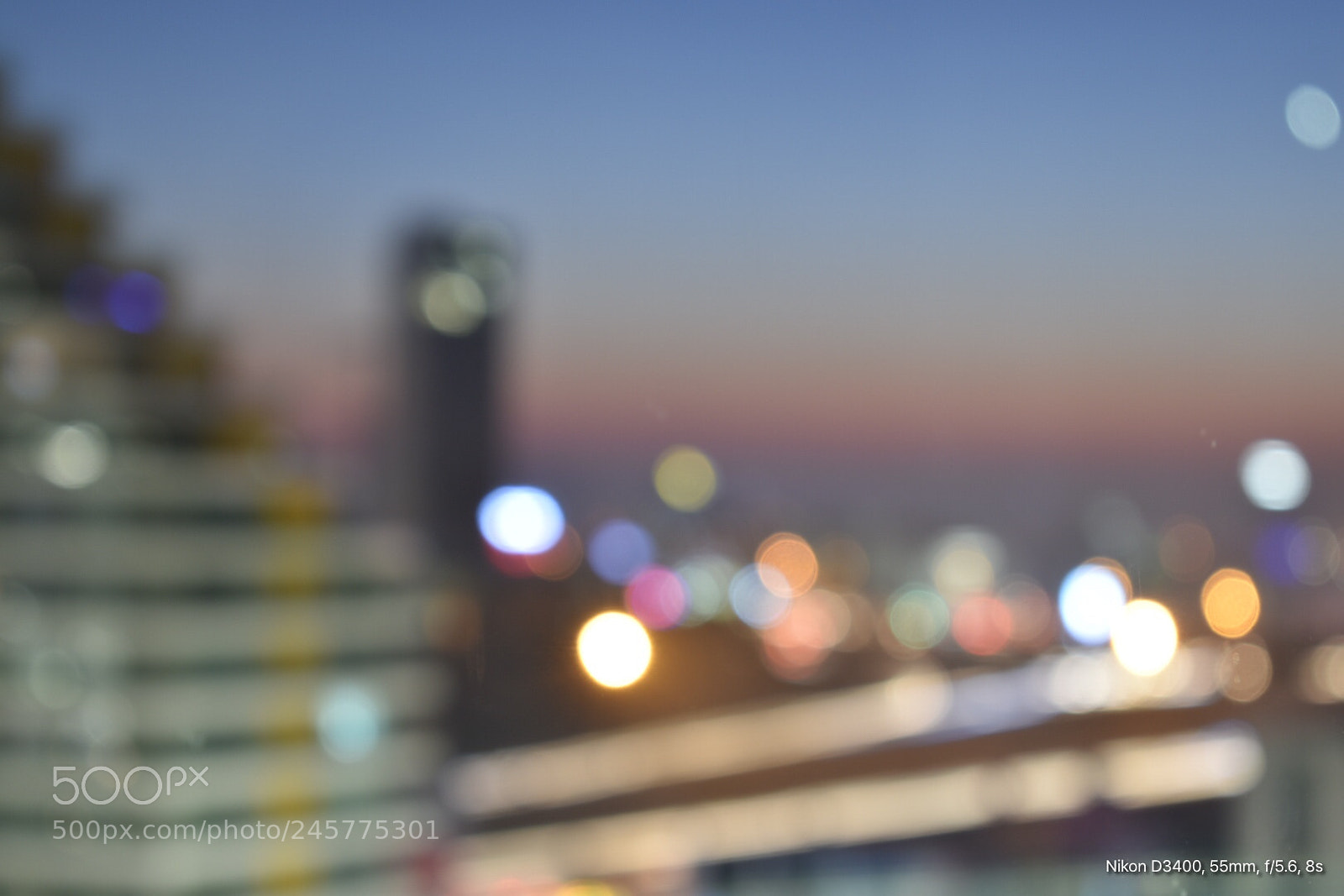 Nikon D3400 sample photo. Sunset photography