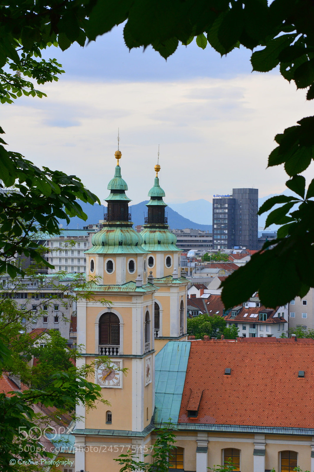Nikon D5200 sample photo. A church in ljubljana photography