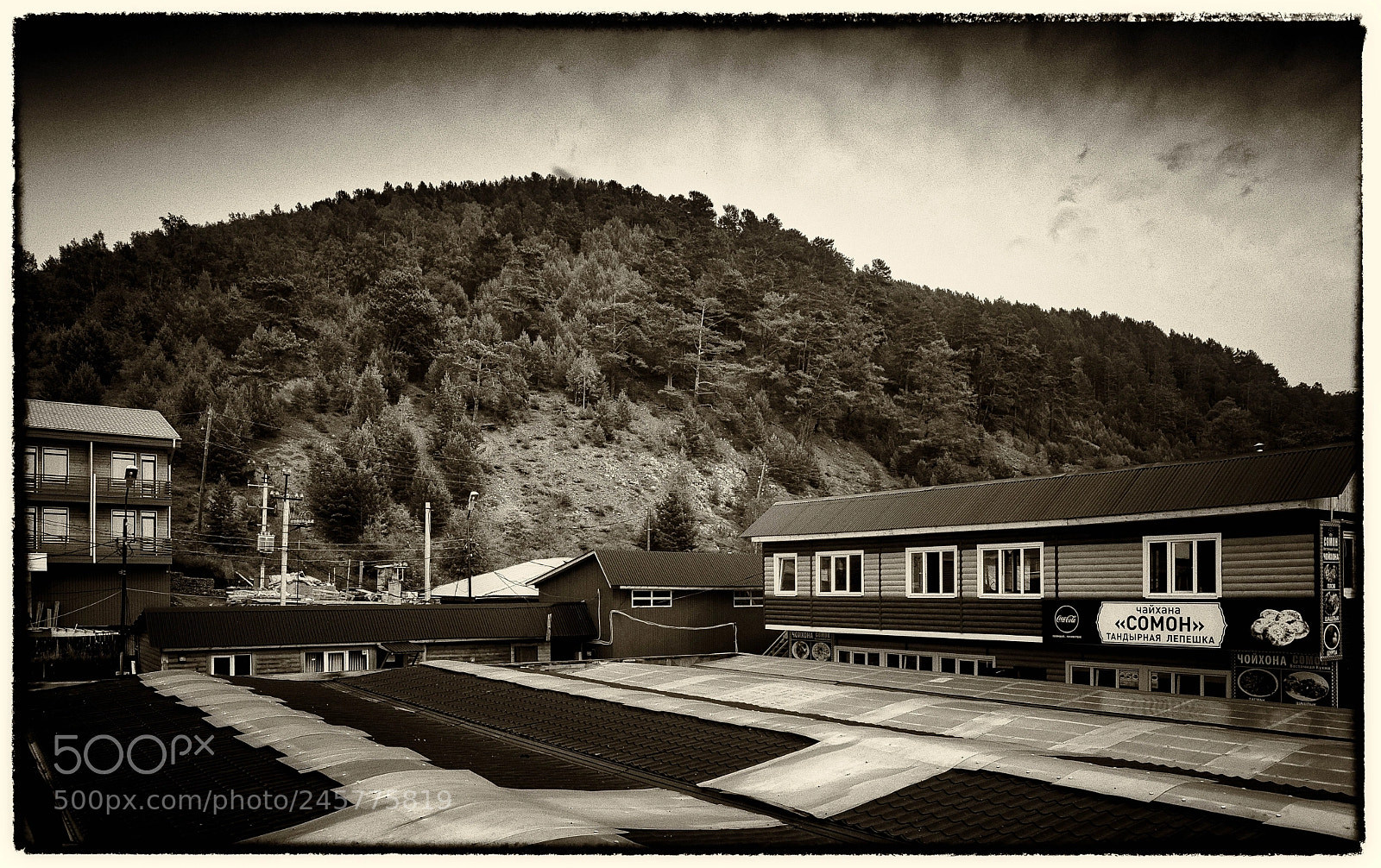 Sony a7 sample photo. The roofs / Крыши photography