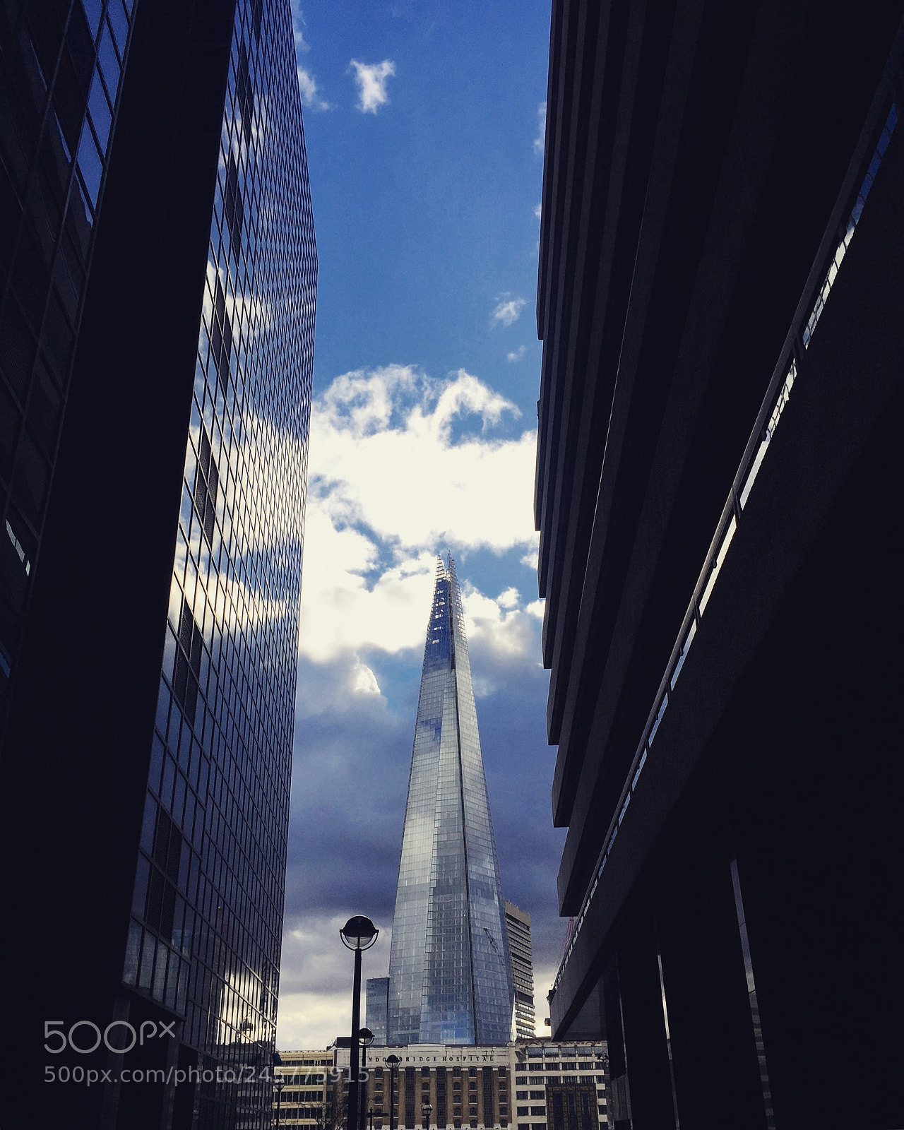 Apple iPhone 6 sample photo. The shard photography