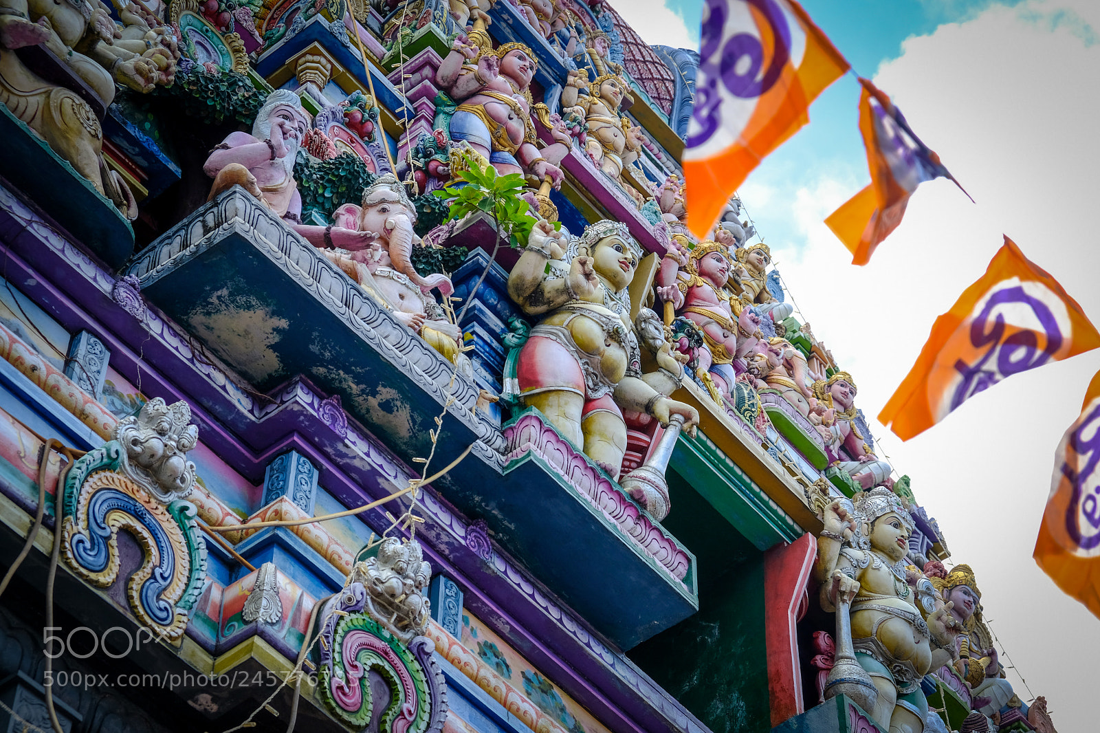 Fujifilm X-T2 sample photo. Sri navasakthi vinyagar temple photography