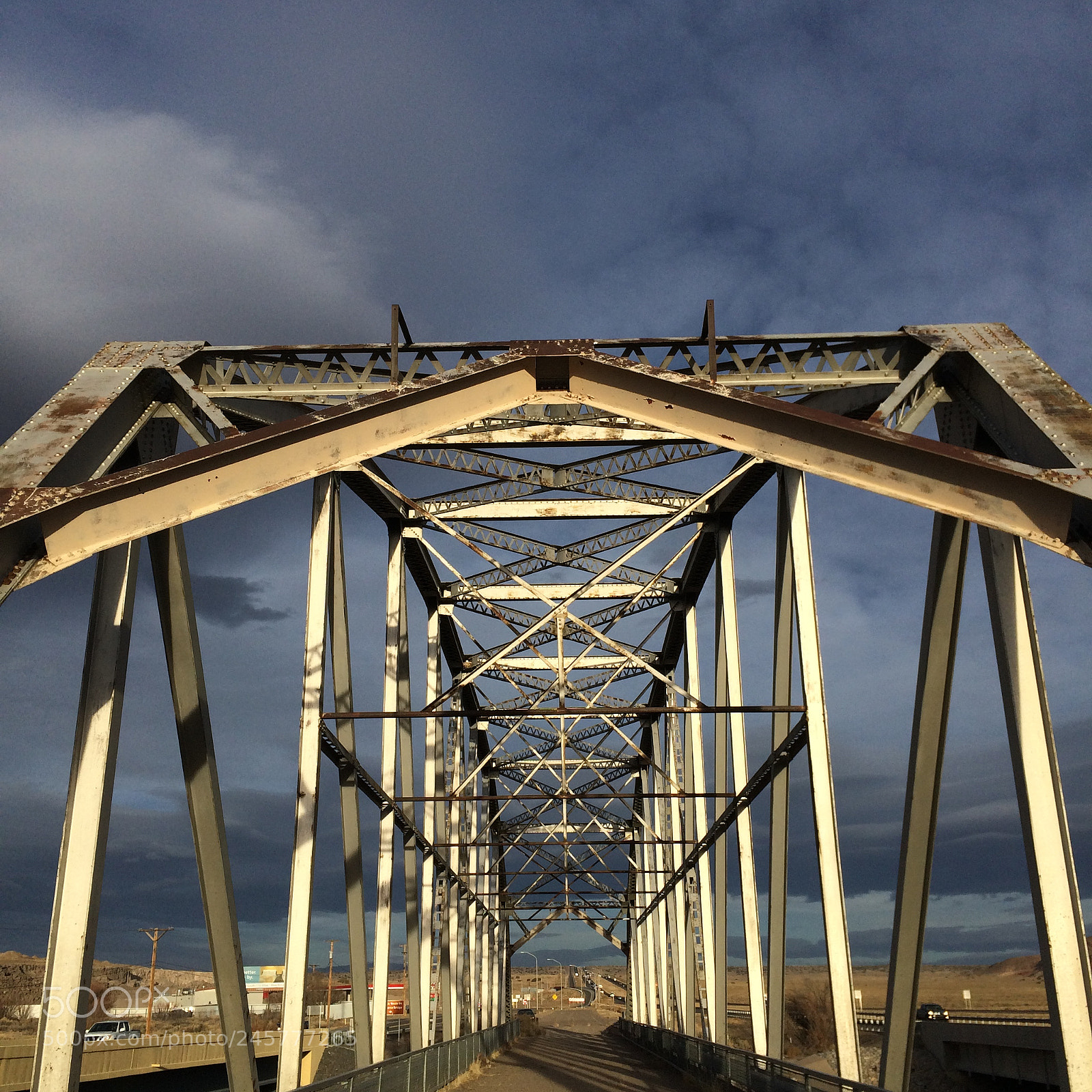 Apple iPhone 5s sample photo. Rio puerco bridge west photography