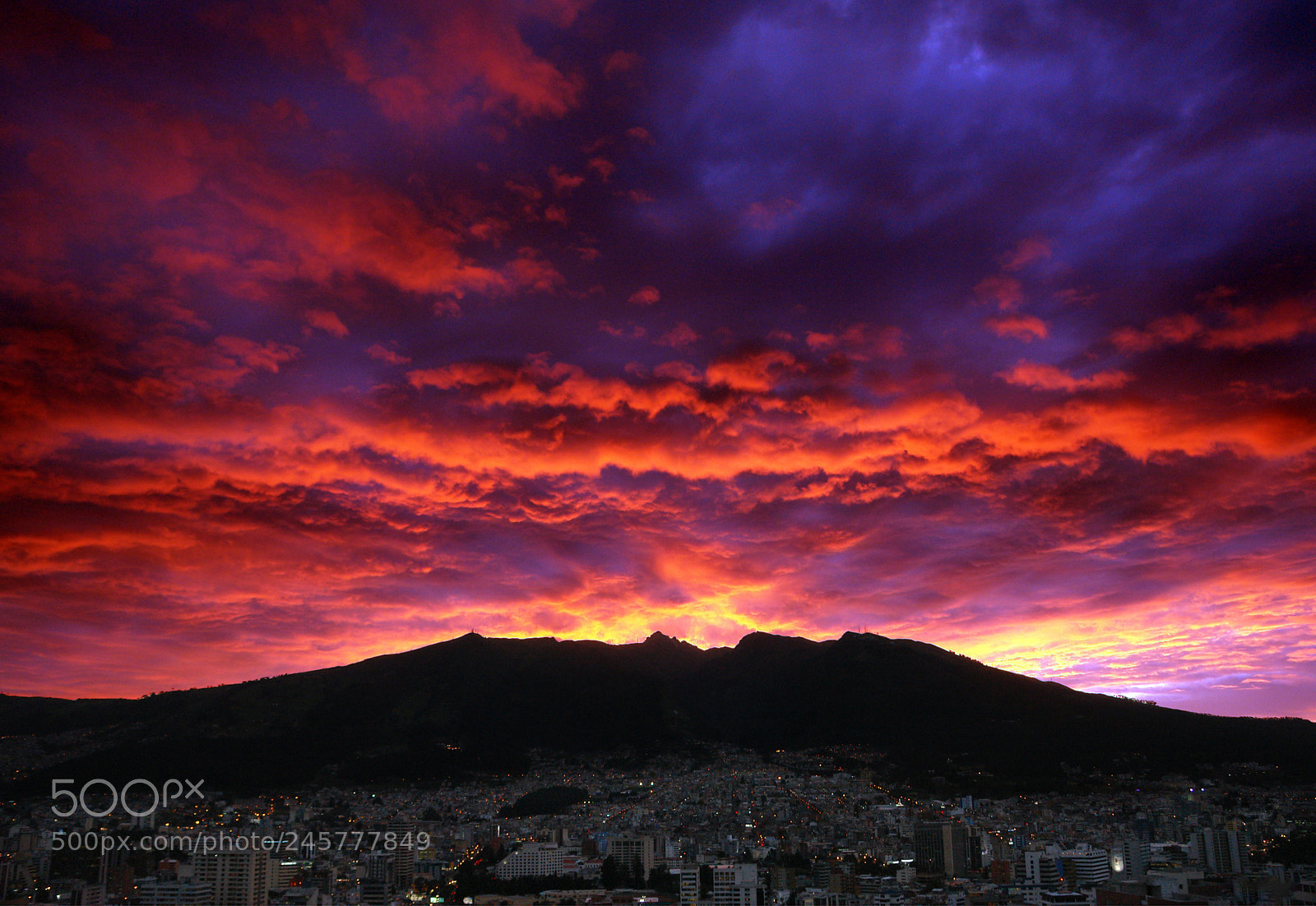 Sony DSC-R1 sample photo. Quito, ecuador photography