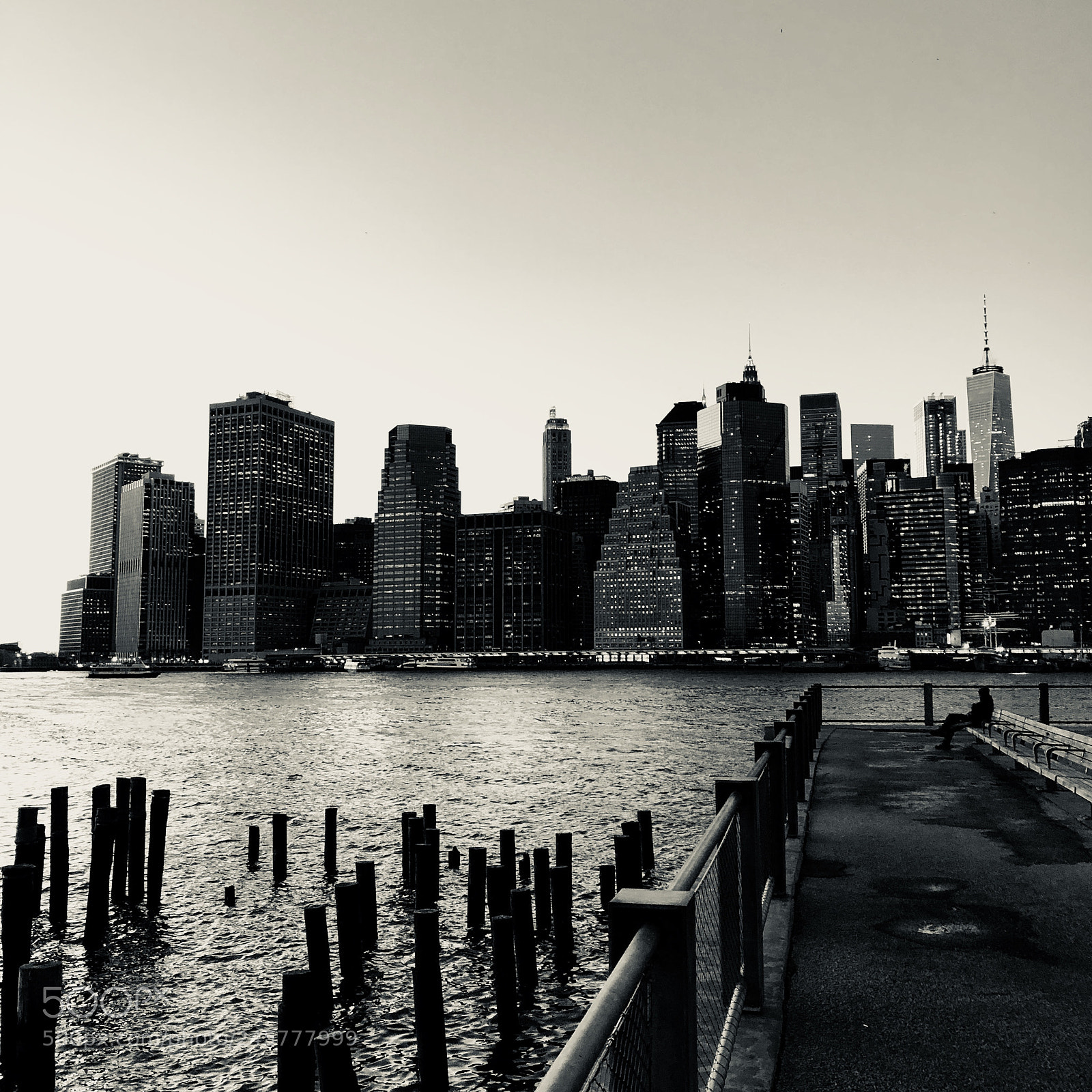 Apple iPhone X sample photo. Manhattan skyline photography