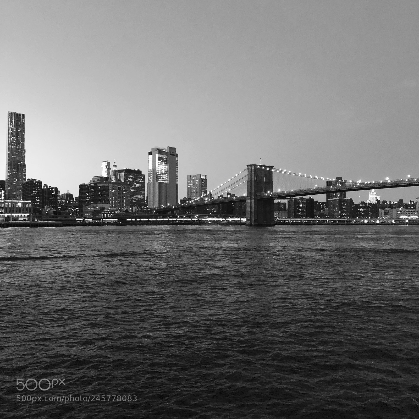 Apple iPhone X sample photo. Brooklyn bridge photography