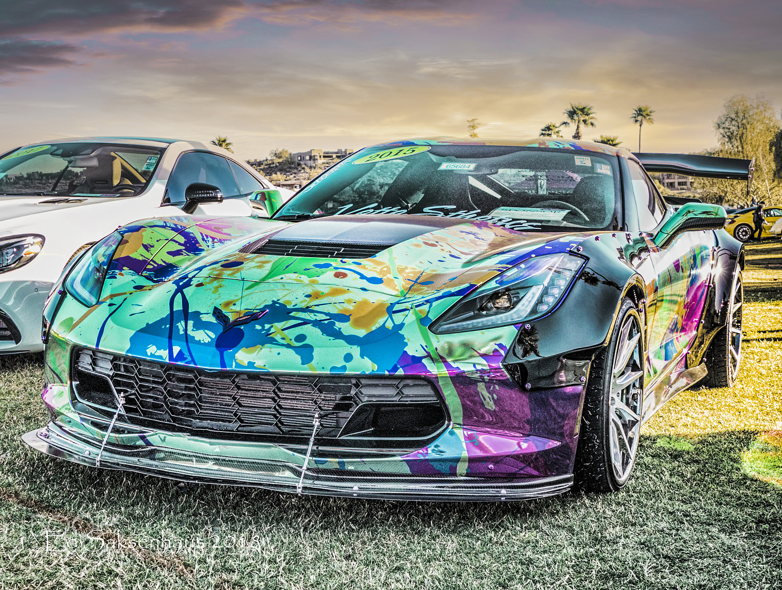 Panasonic Lumix DMC-FZ1000 sample photo. 2015 abstract corvette photography
