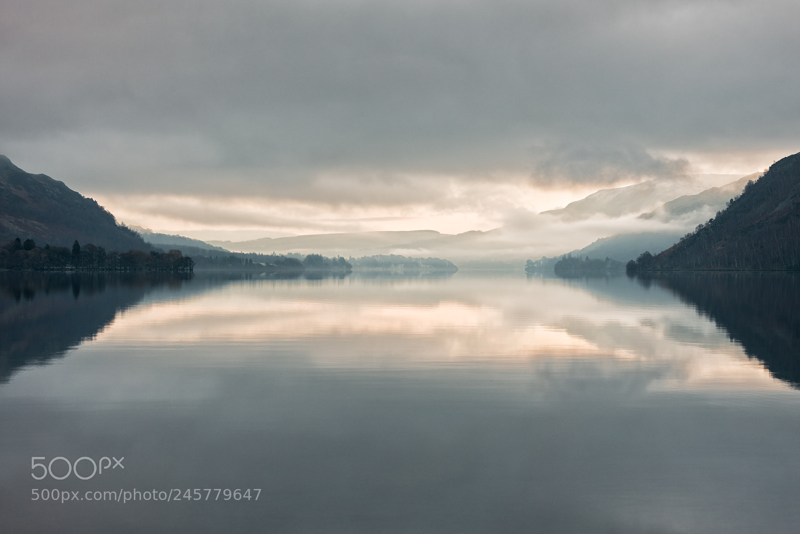Nikon D810 sample photo. Ullswater hour glass photography