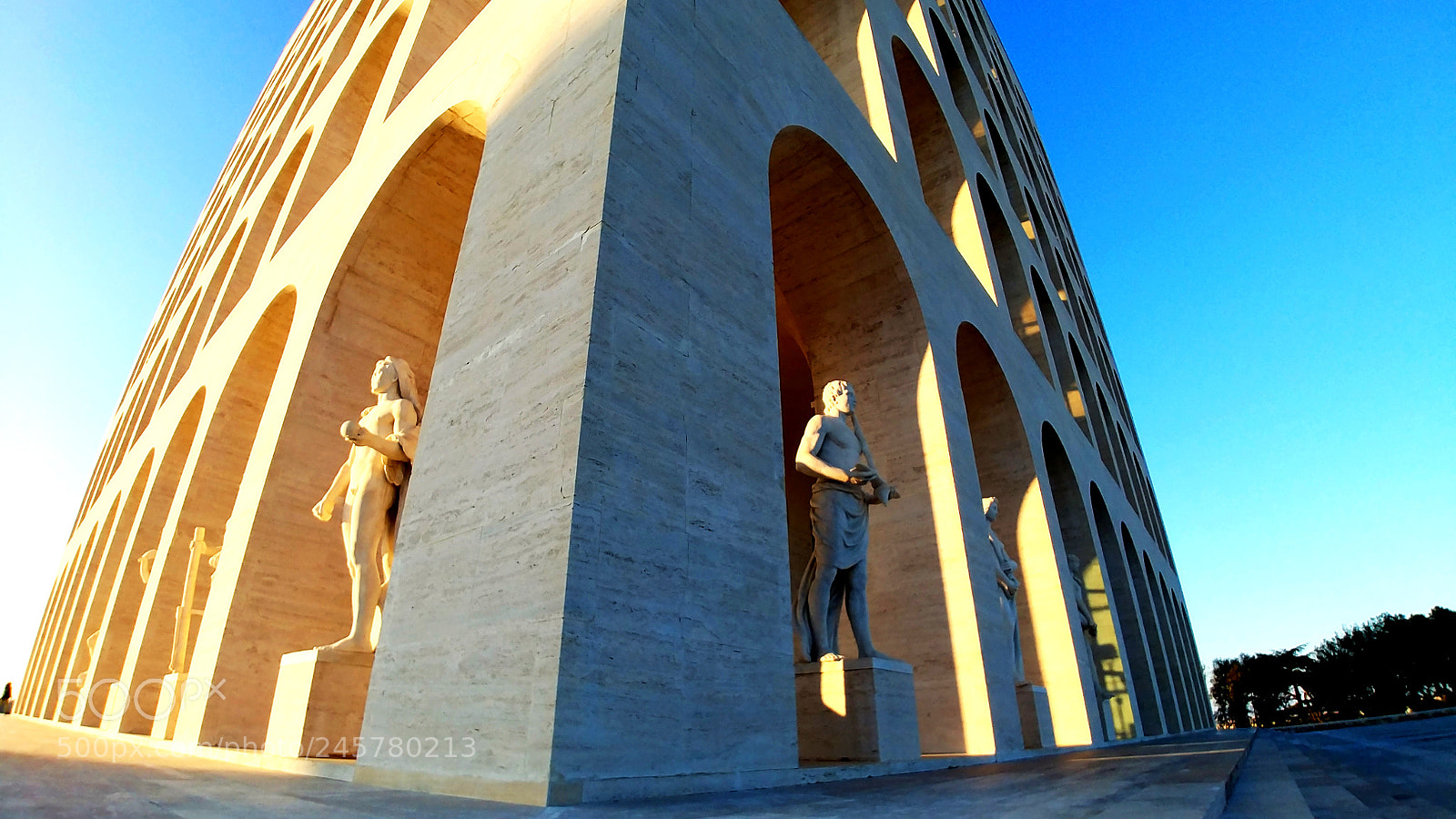 LG G6 sample photo. Palazzo della civiltà italiana photography