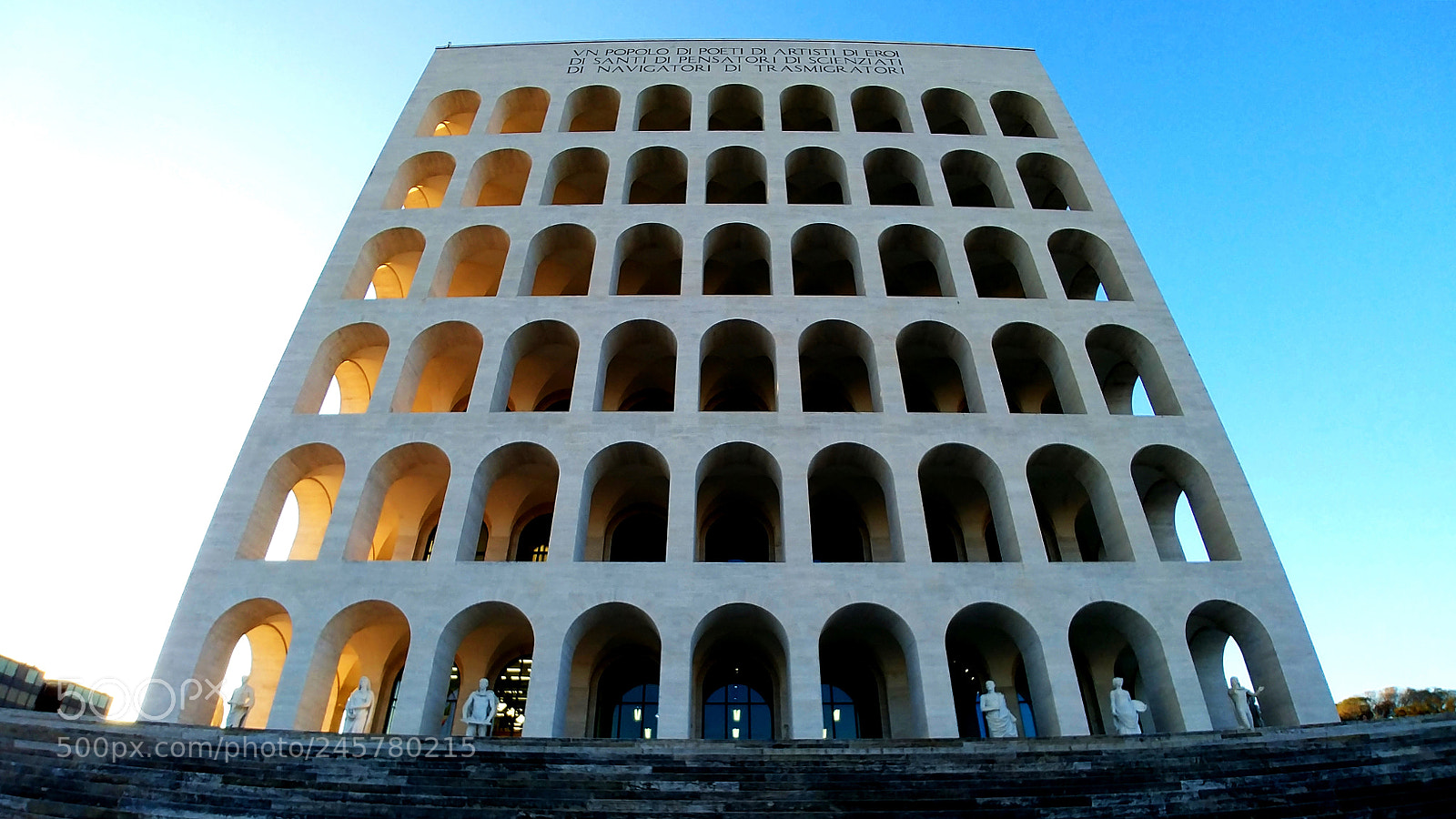 LG G6 sample photo. Palazzo della civiltà italiana photography