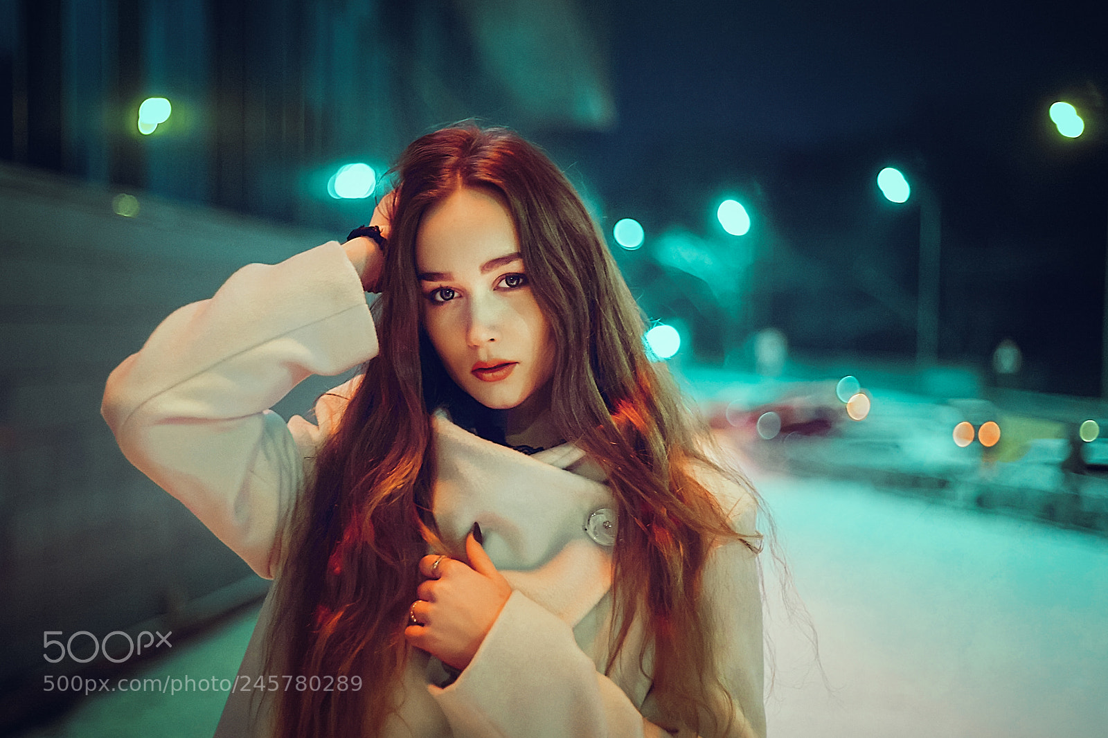 Canon EOS 5D sample photo. Night, street, lights photography