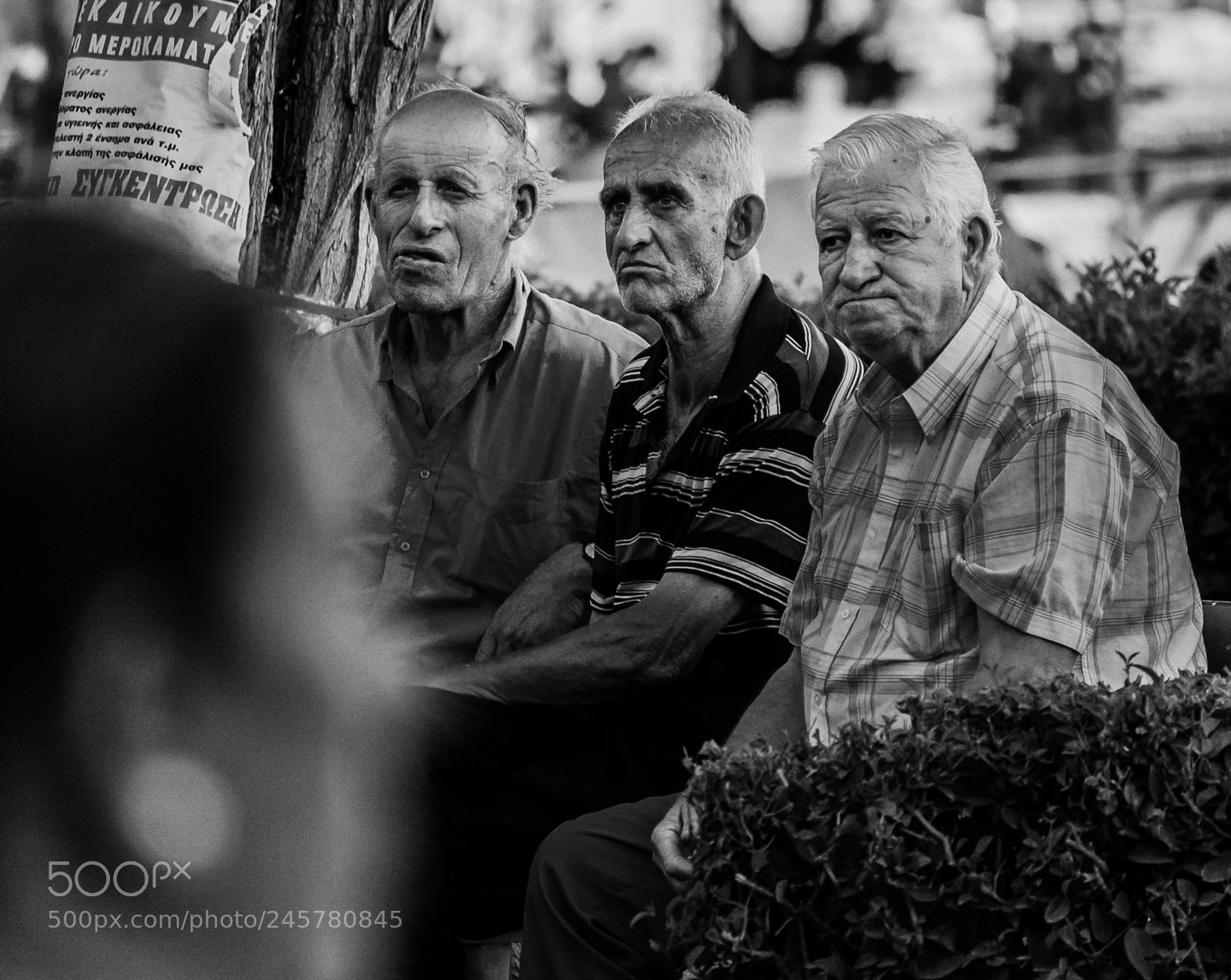 Canon EOS 40D sample photo. Candid local men myrina photography