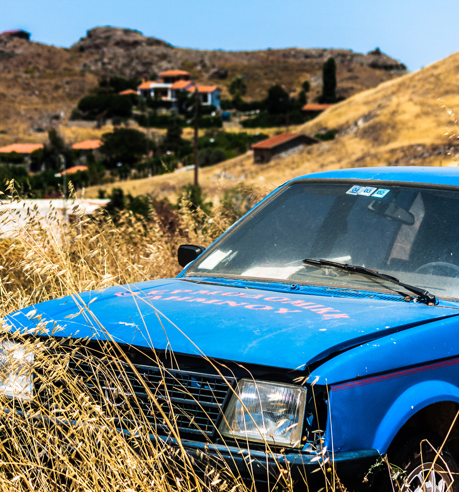 Canon EOS 40D sample photo. Local transport ( lemnos greece) photography