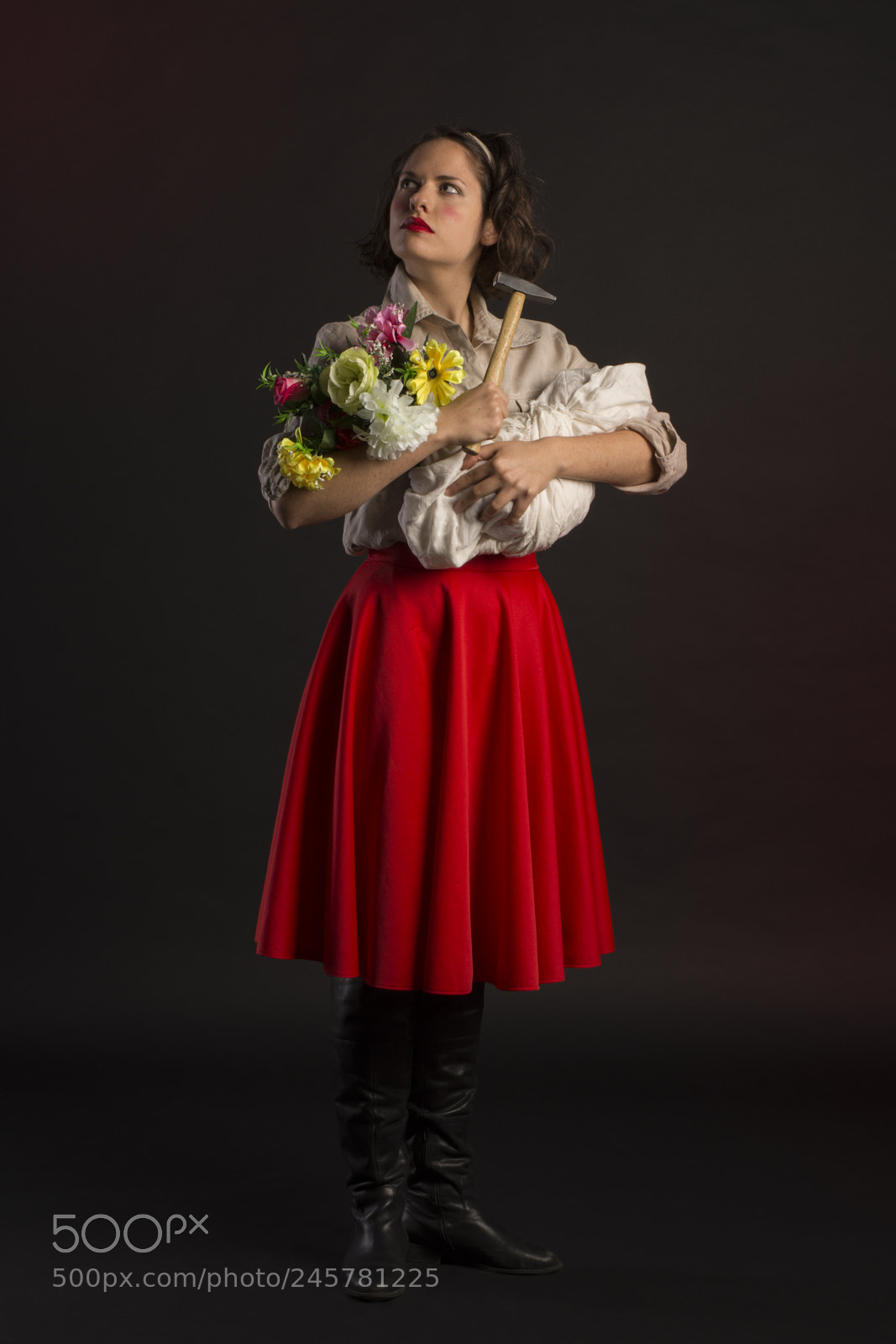 Nikon D7100 sample photo. Russian lady with hammer photography