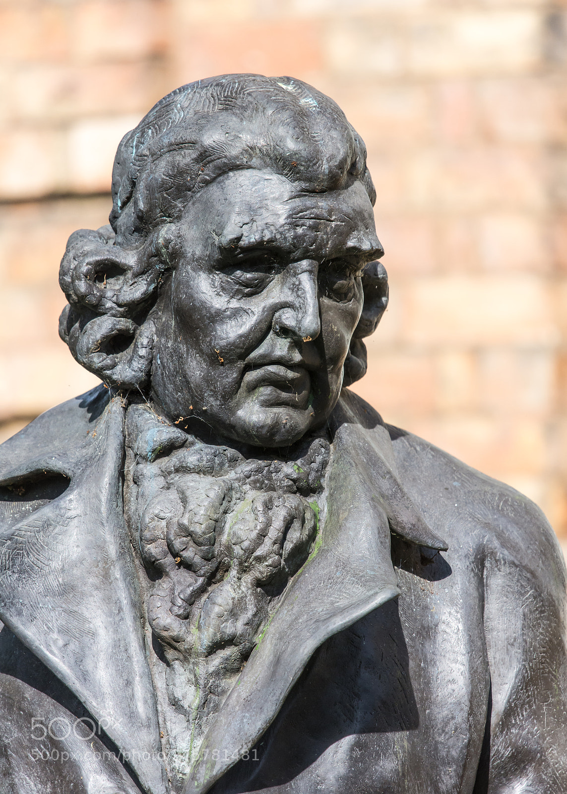 Nikon D7200 sample photo. Erasmus darwin statue, grandfather photography