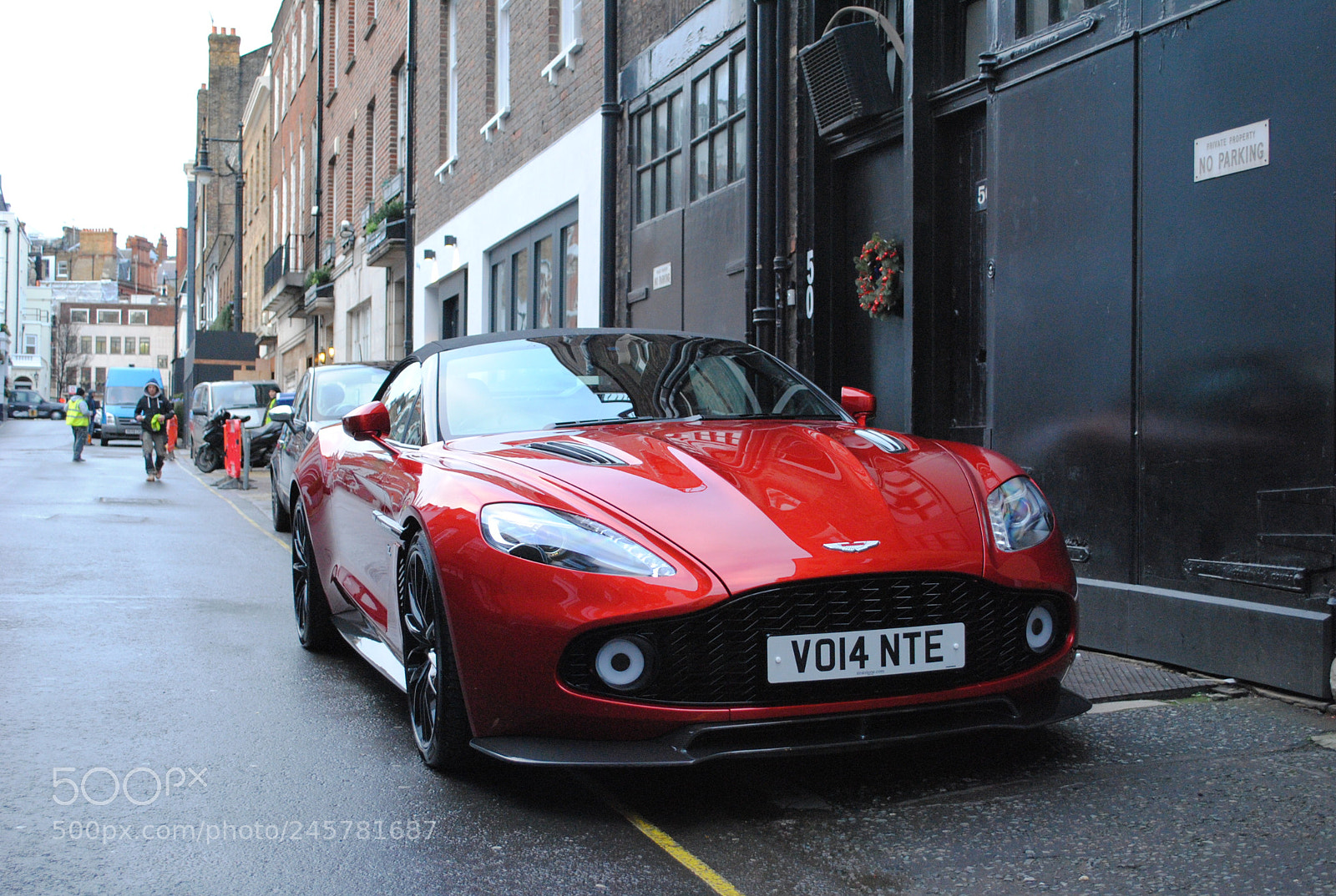 Nikon D3000 sample photo. Aston martin zagato photography