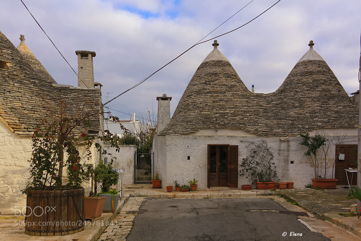 Canon EOS 50D sample photo. Alberobello homes photography