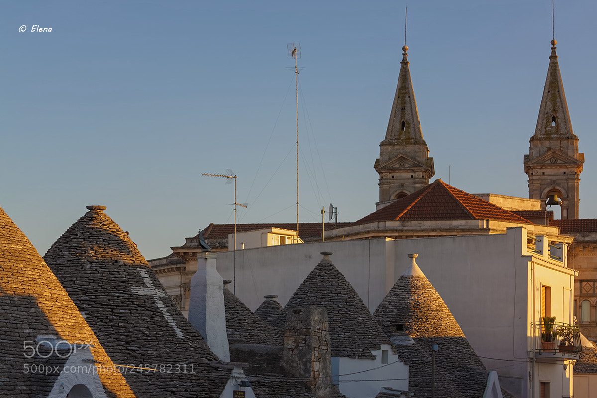 Canon EOS 50D sample photo. Alberobello roofs photography