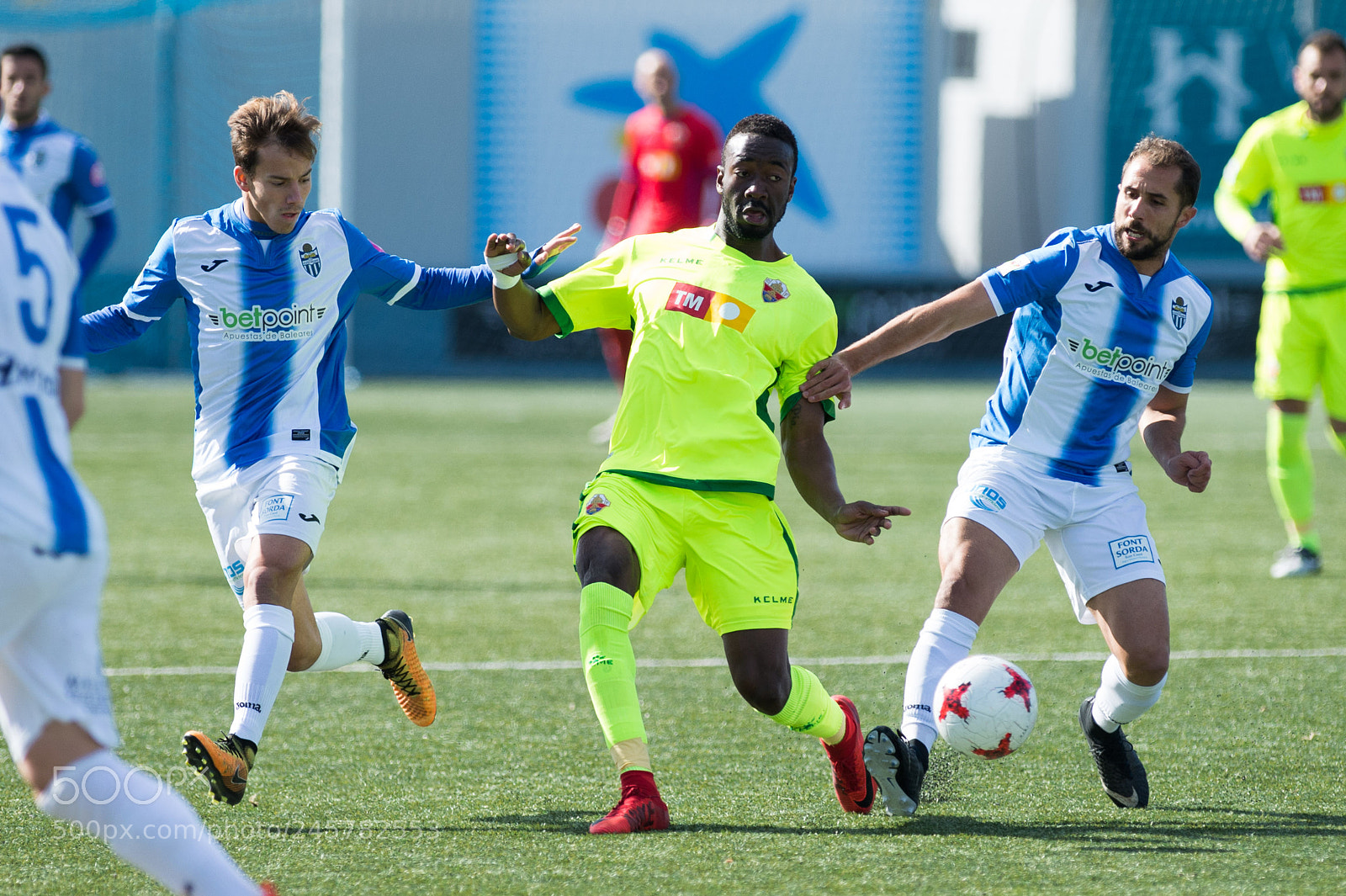Nikon D4 sample photo. Atletico baleares vs. elche photography