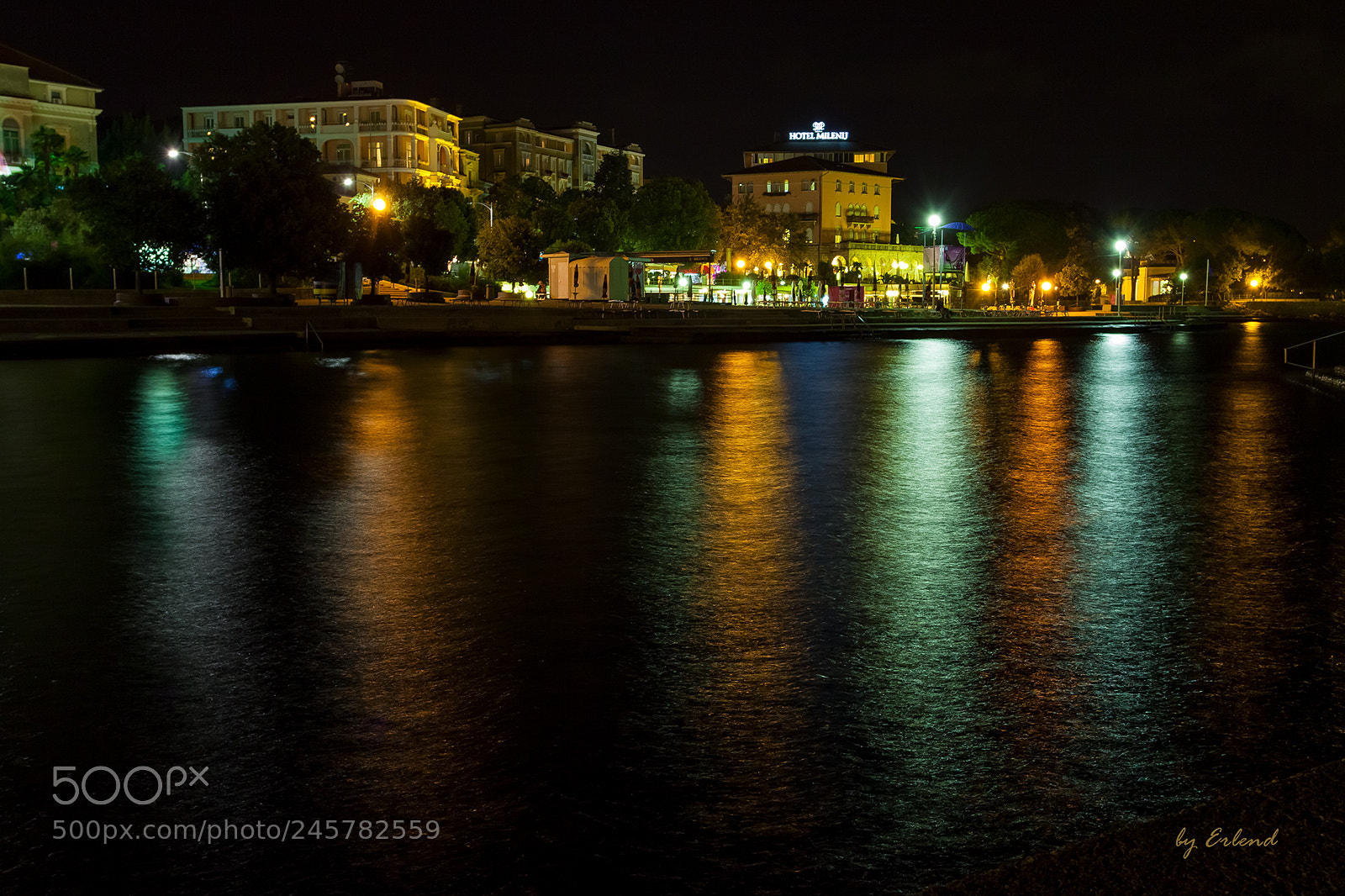Canon EOS 50D sample photo. Adriatic night photography