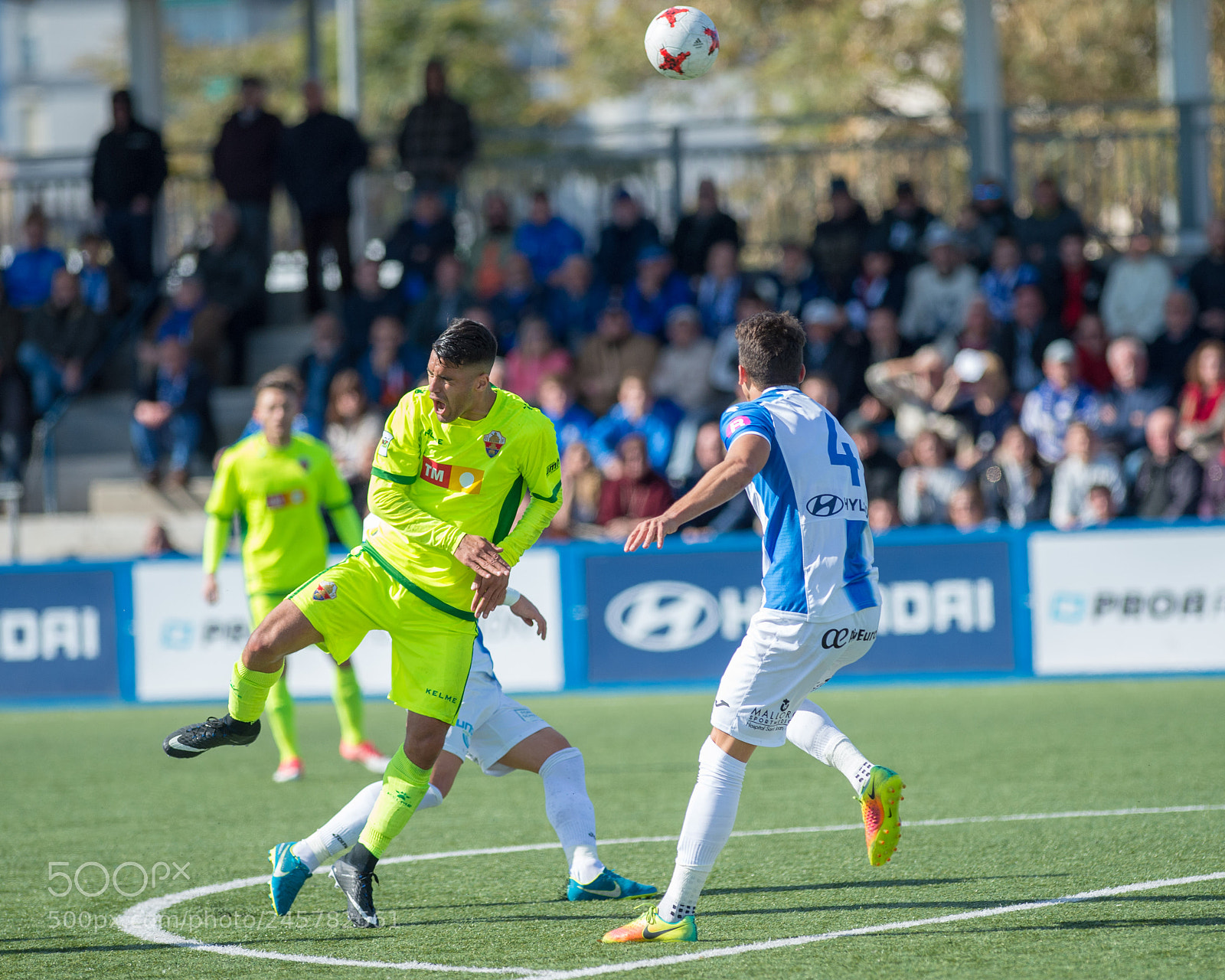Nikon D4 sample photo. Atletico baleares vs. elche photography