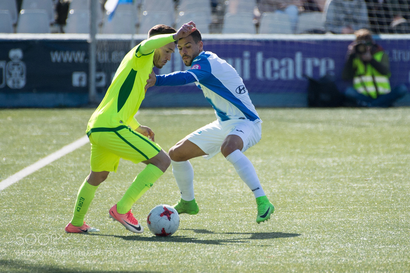 Nikon D4 sample photo. Atletico baleares vs. elche photography