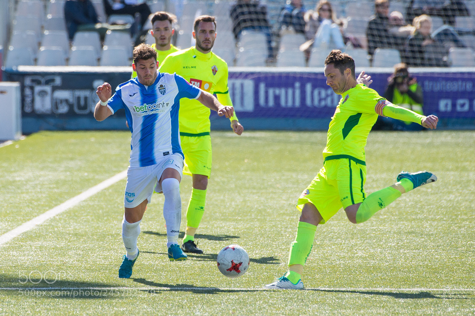 Nikon D4 sample photo. Atletico baleares vs. elche photography