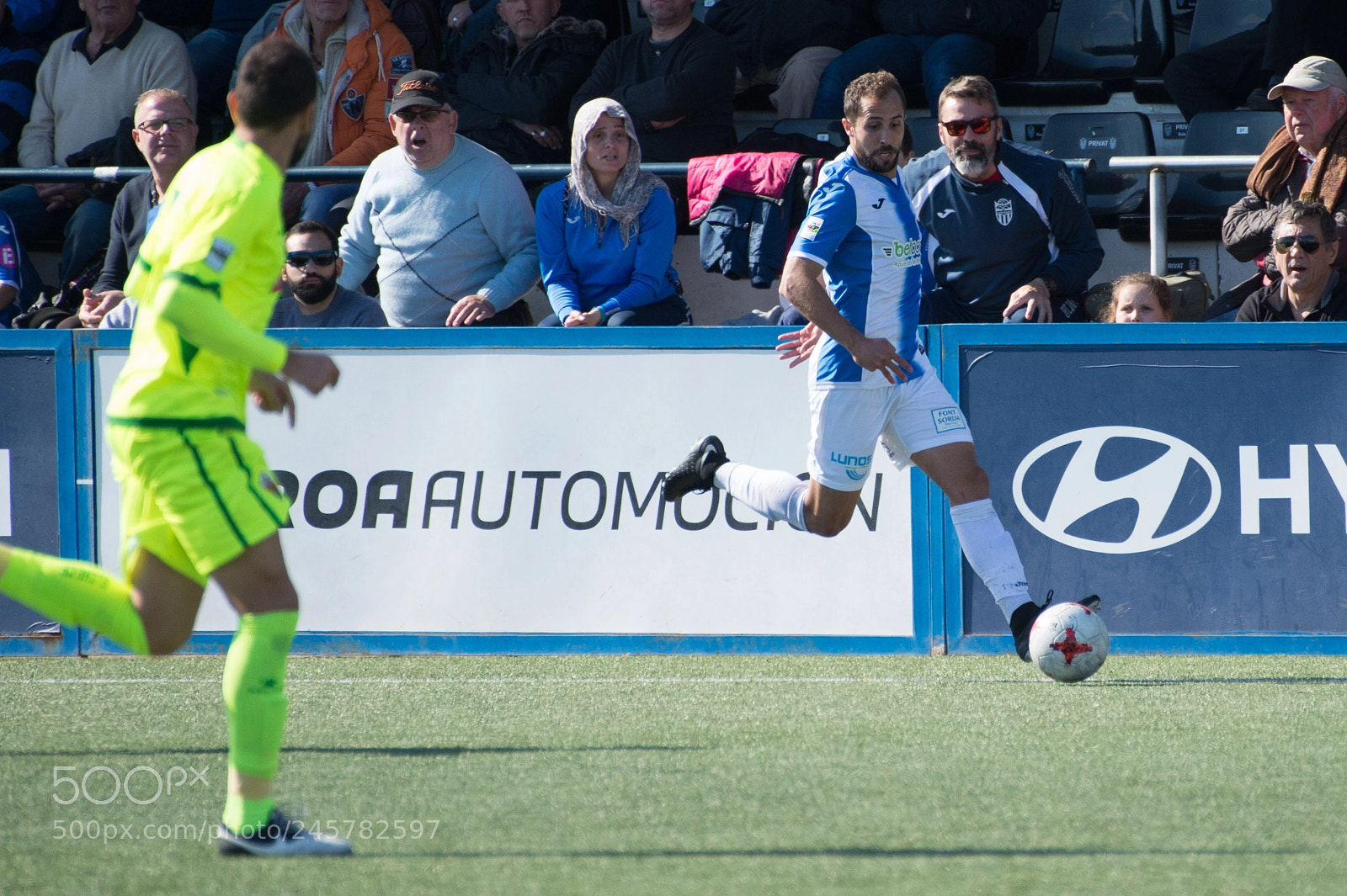 Nikon D4 sample photo. Atletico baleares vs. elche photography
