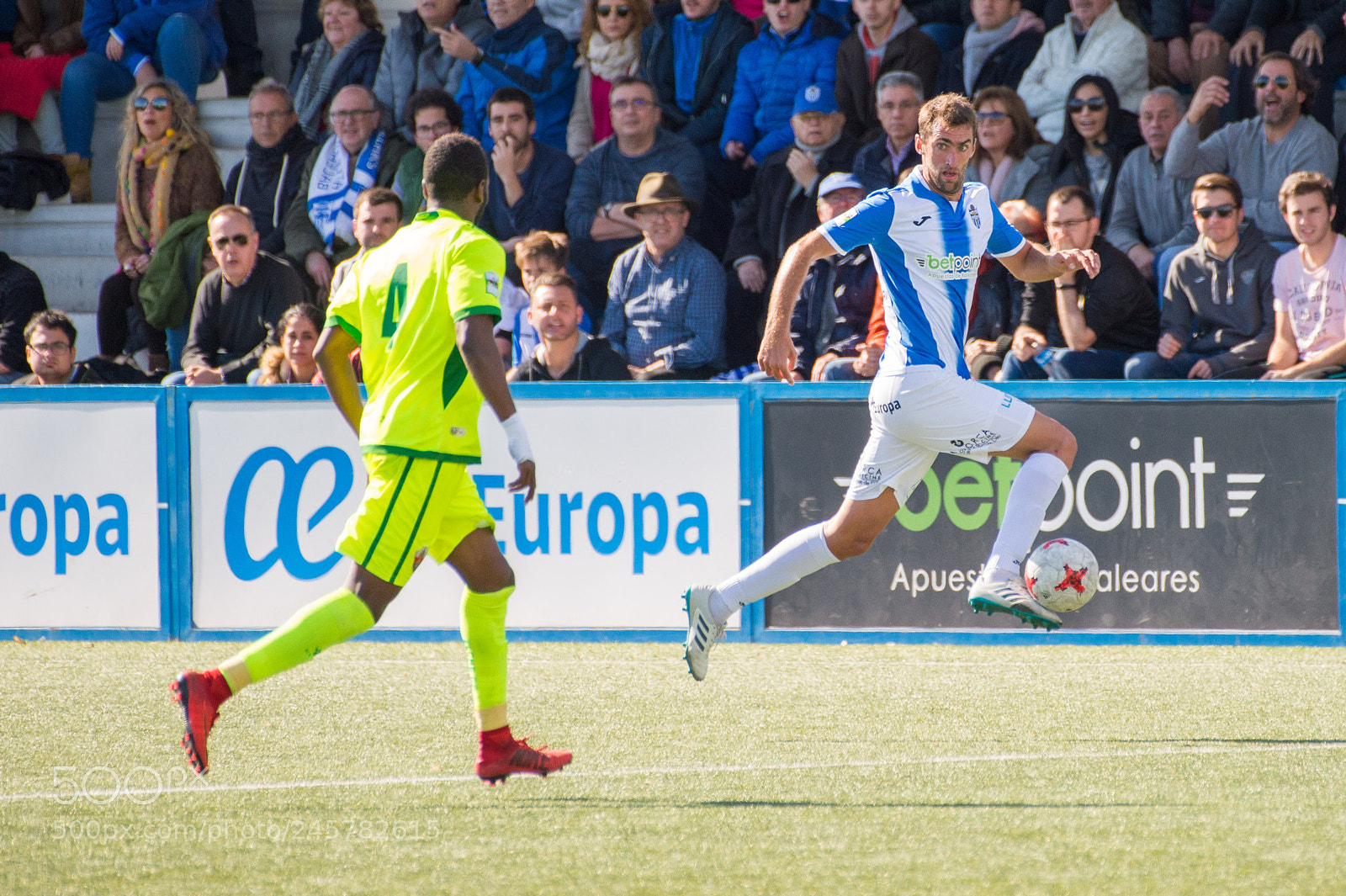 Nikon D4 sample photo. Atletico baleares vs. elche photography