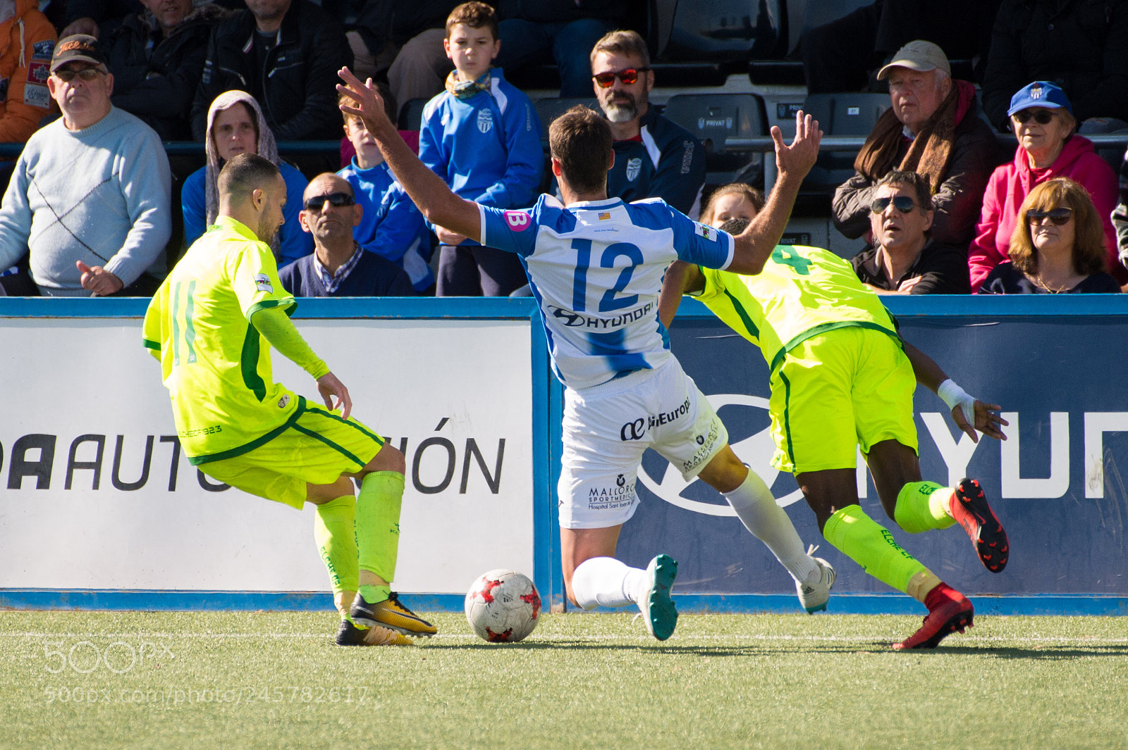 Nikon D4 sample photo. Atletico baleares vs. elche photography