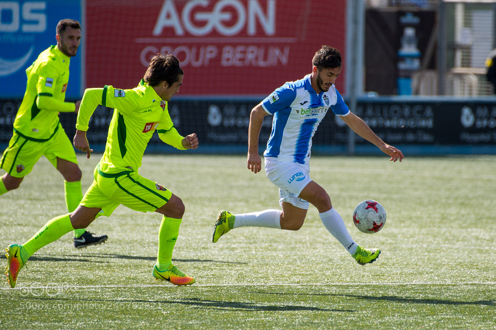 Nikon D4 sample photo. Atletico baleares vs. elche photography