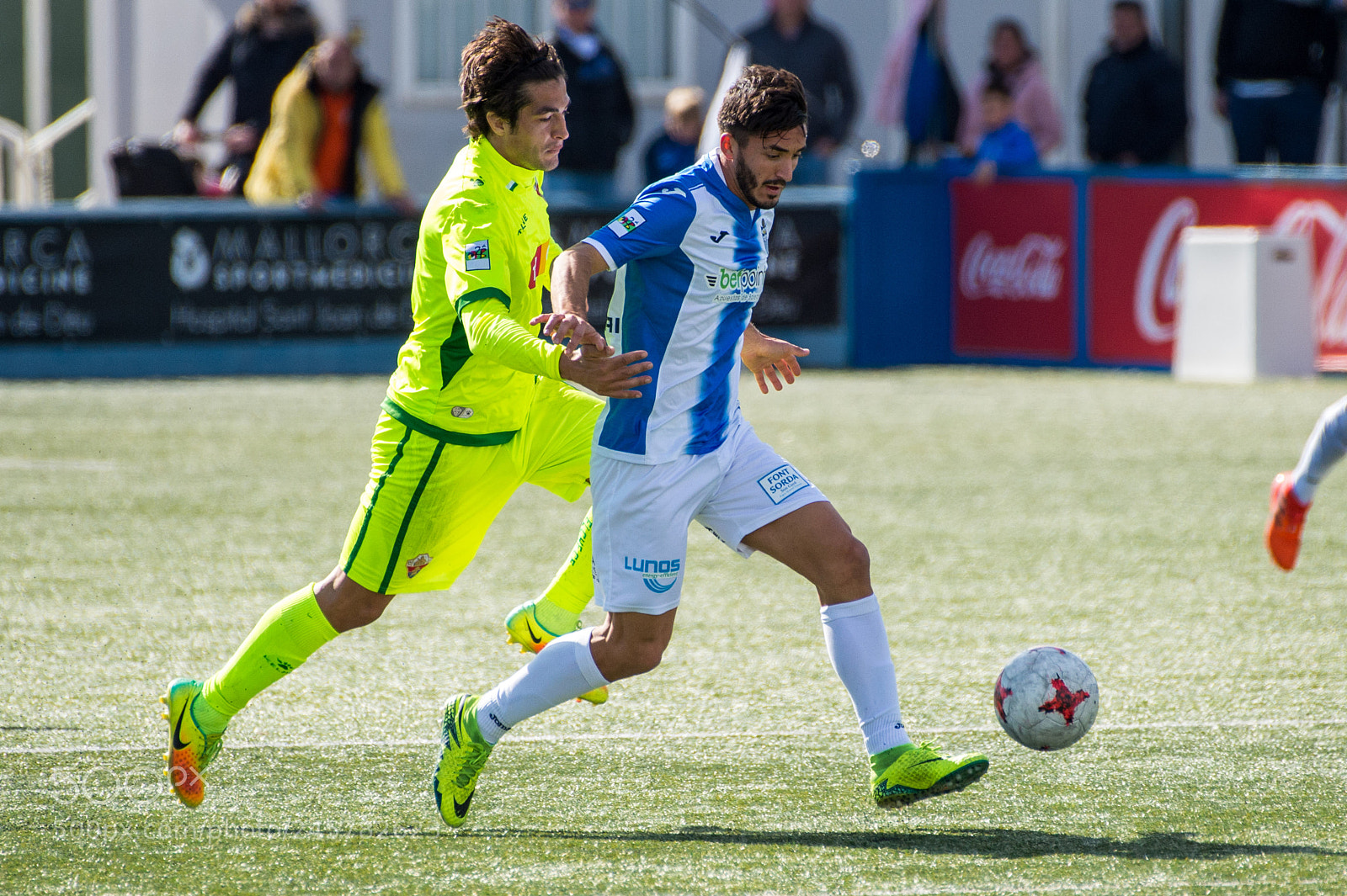 Nikon D4 sample photo. Atletico baleares vs. elche photography