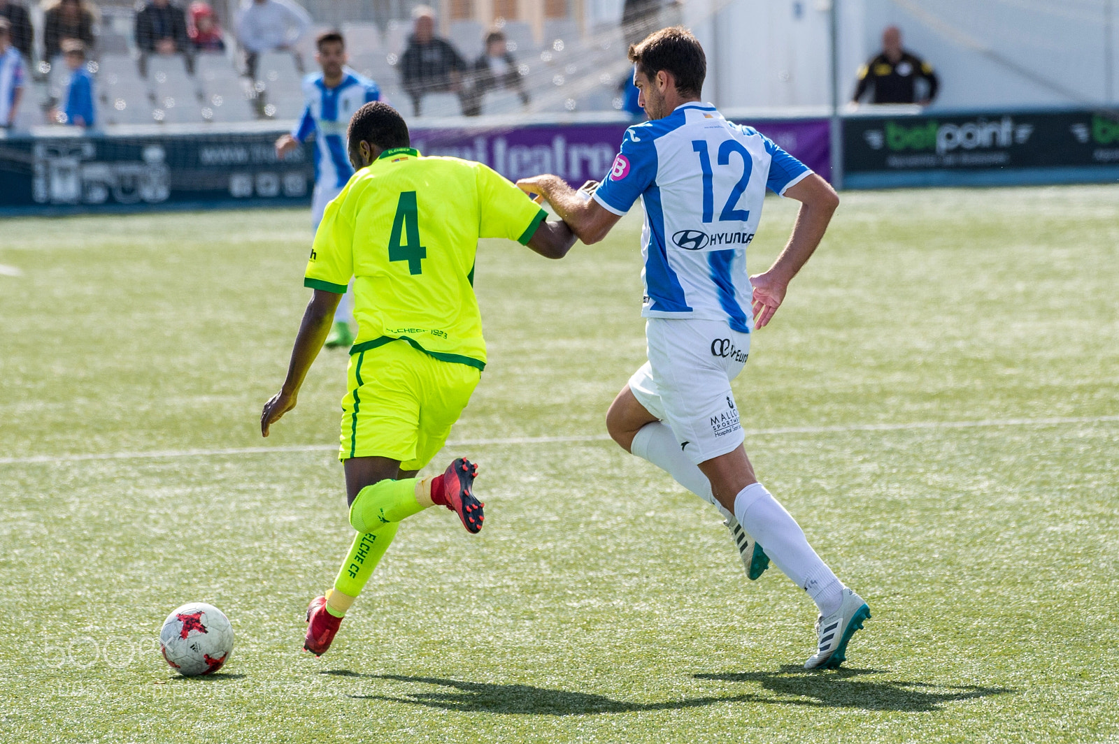 Nikon D4 sample photo. Atletico baleares vs. elche photography