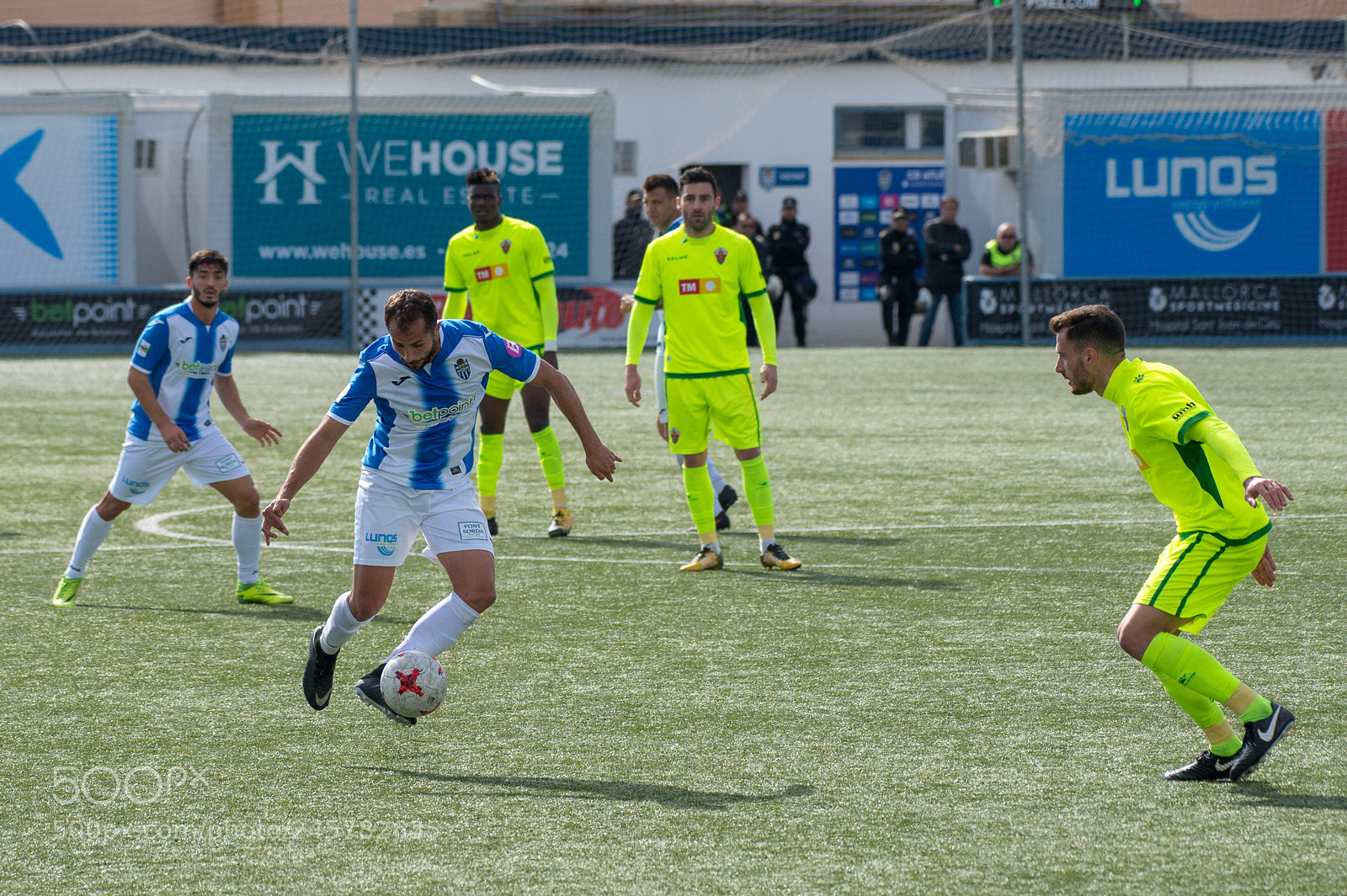 Nikon D4 sample photo. Atletico baleares vs. elche photography