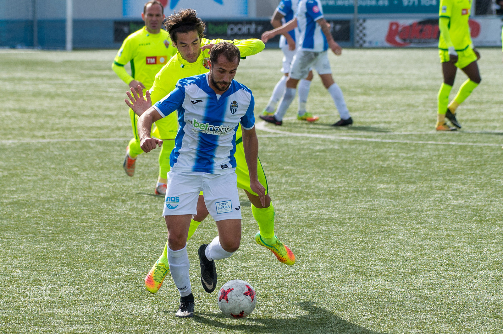 Nikon D4 sample photo. Atletico baleares vs. elche photography