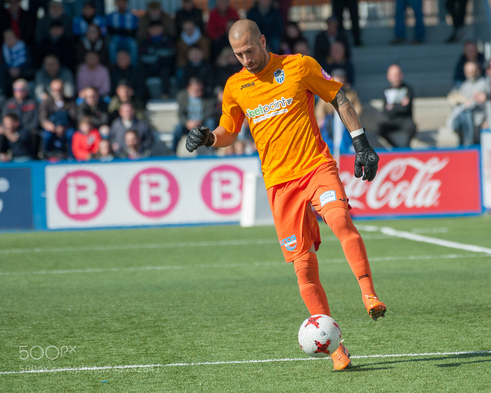 Nikon D3 sample photo. Atletico baleares vs. elche photography