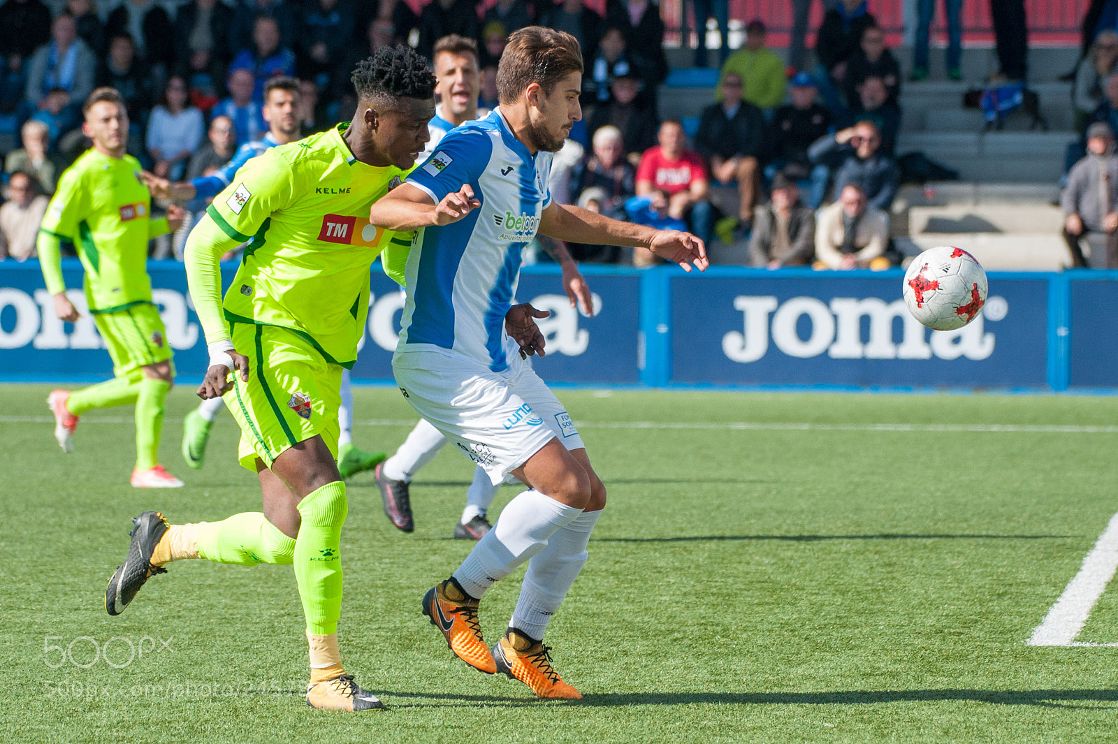 Nikon D3 sample photo. Atletico baleares vs. elche photography