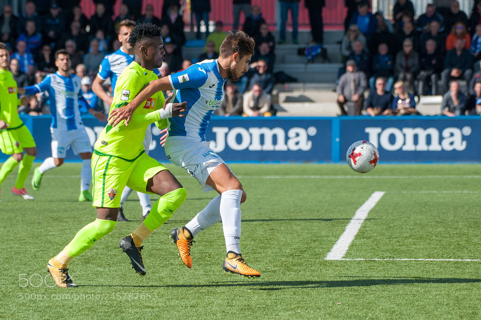 Nikon D3 sample photo. Atletico baleares vs. elche photography
