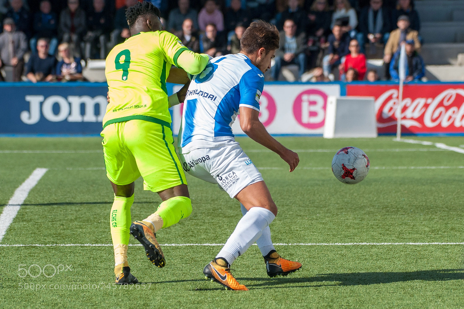 Nikon D3 sample photo. Atletico baleares vs. elche photography