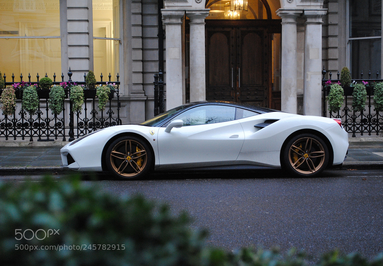 Nikon D3000 sample photo. Ferrari photography