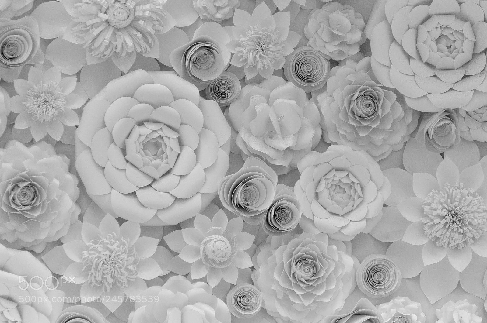 Nikon D90 sample photo. Paper flower bouquet photography