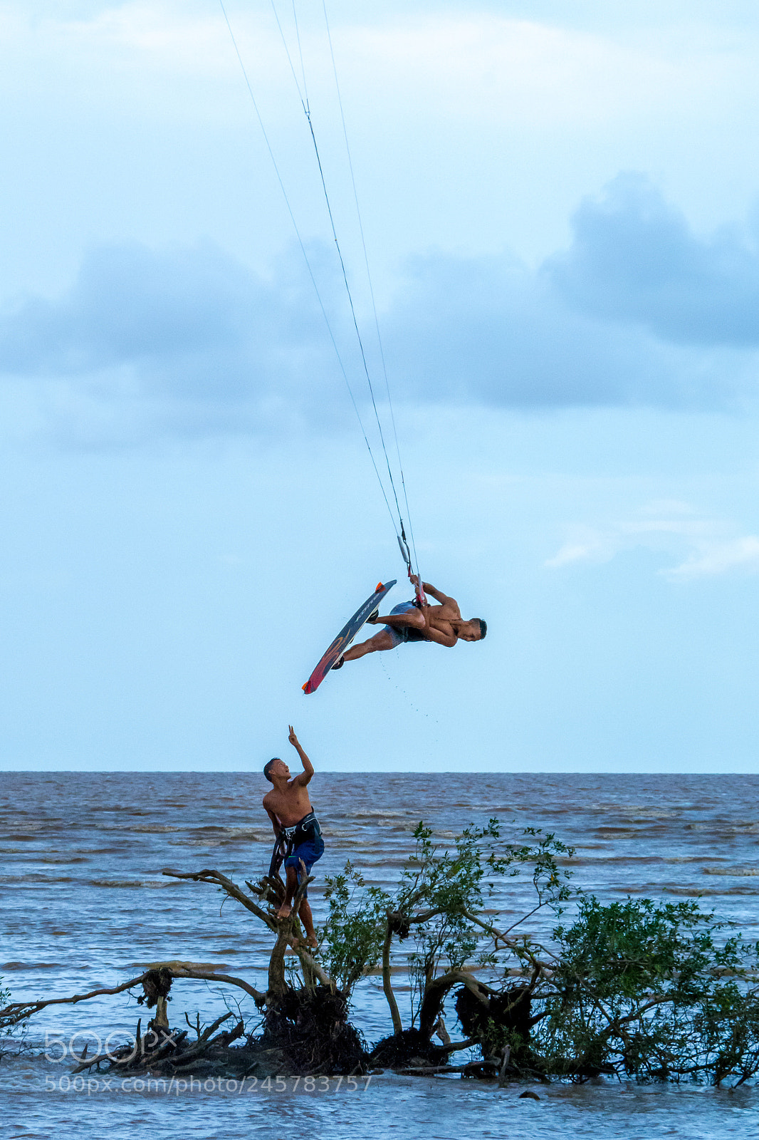 Nikon D7100 sample photo. Kitesurf macapá photography